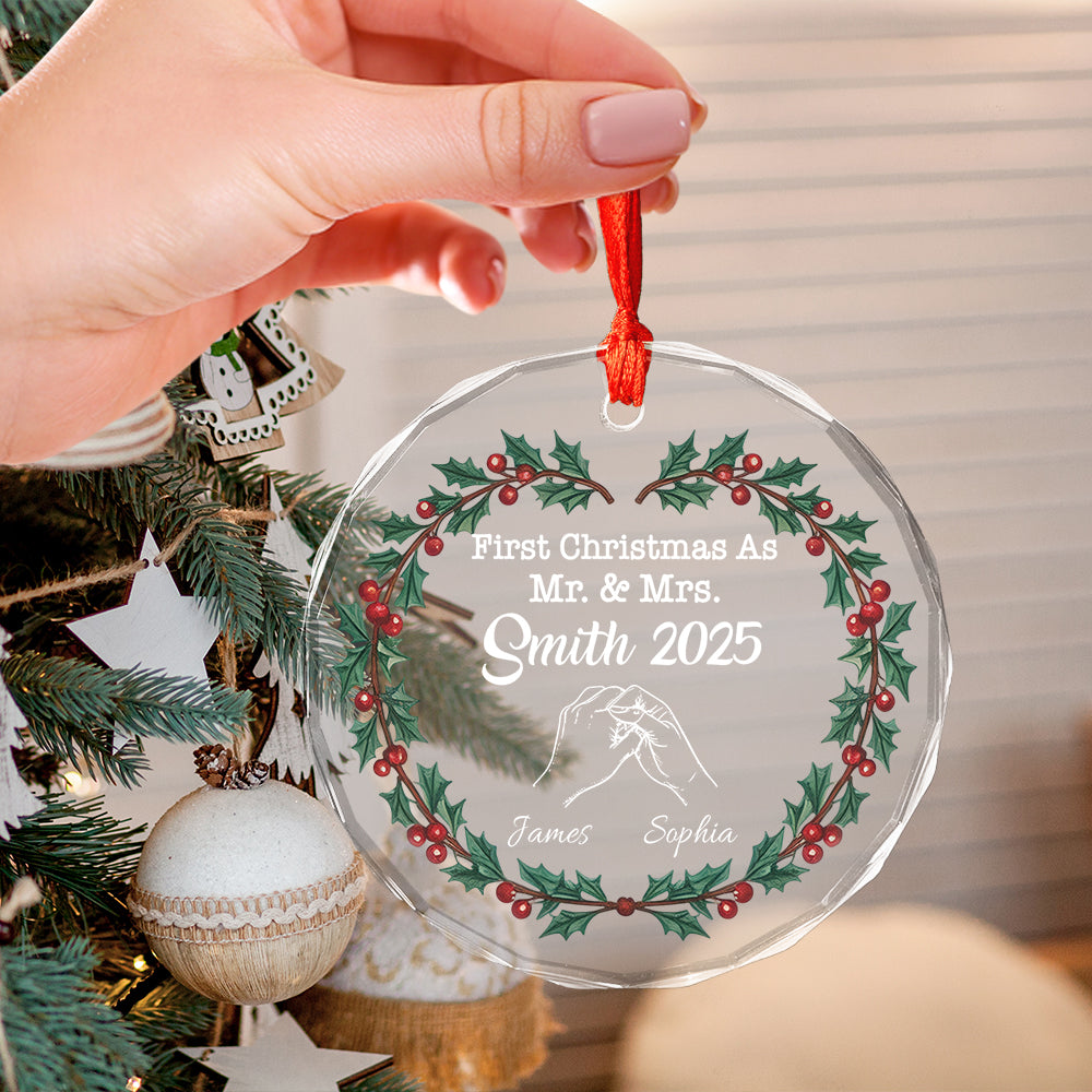 Our First Christmas As Mr and Mrs