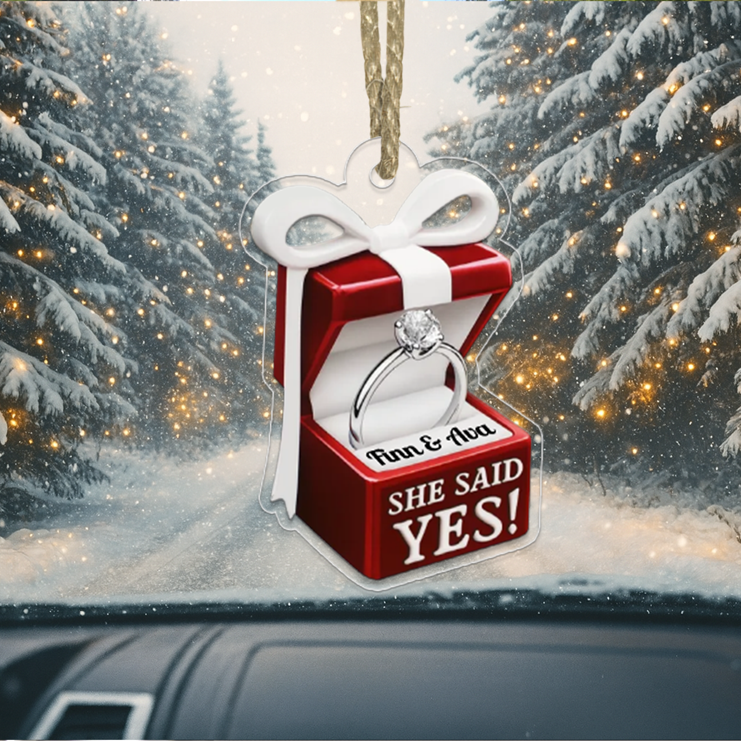 Personalized Anniversary Christmas Wedding Gifts