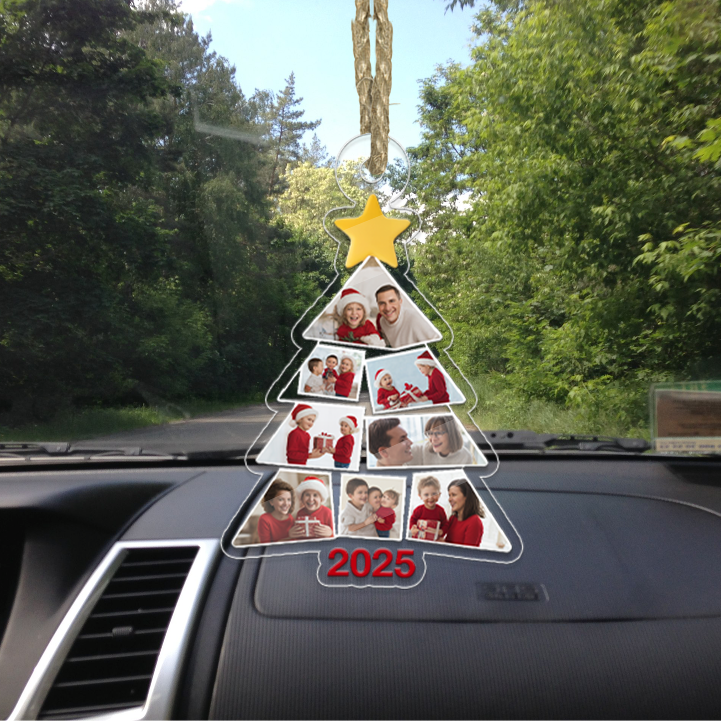 Personalized Photo Family Christmas Tree, Family Picture Ornament, Family Ornament 2025, Photo Ornament, Family Keepsake, Xmas Gifts