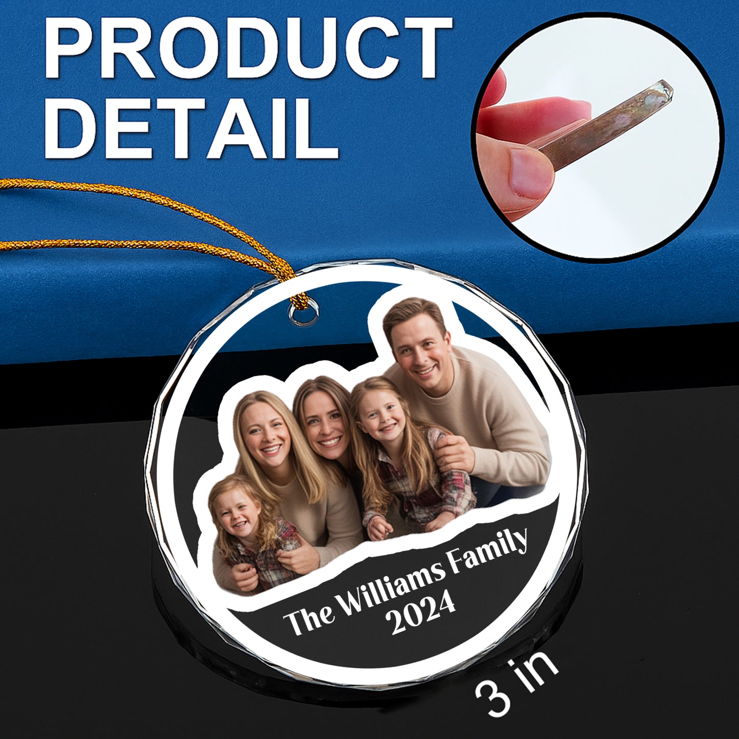 Personalized Photo Family Christmas