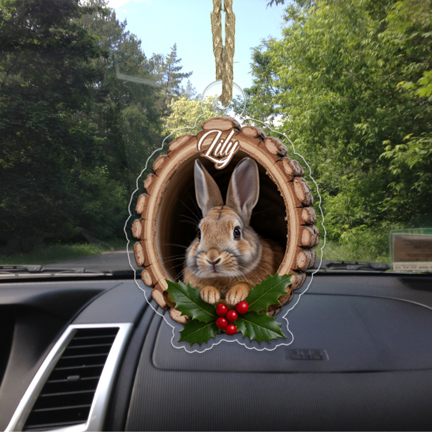 Custom Name Rabbit Animal Lover