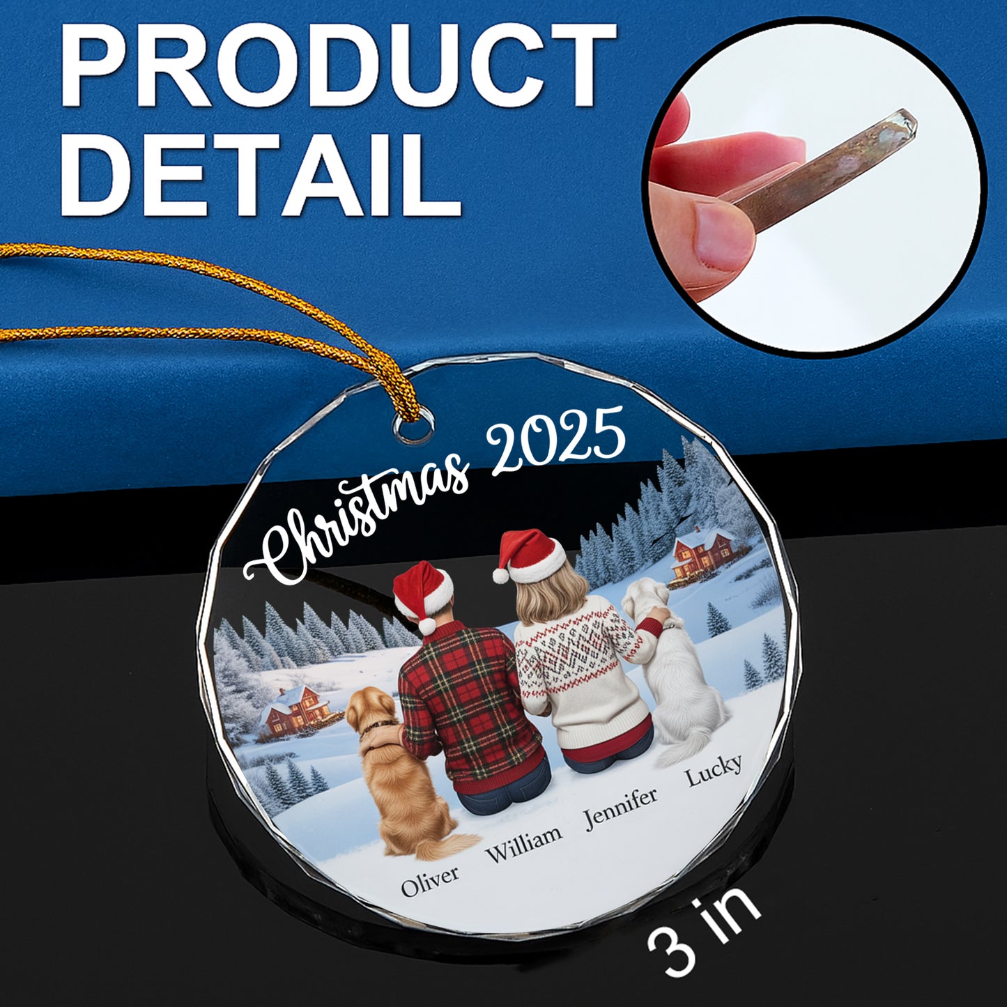 Couple & Pets Christmas