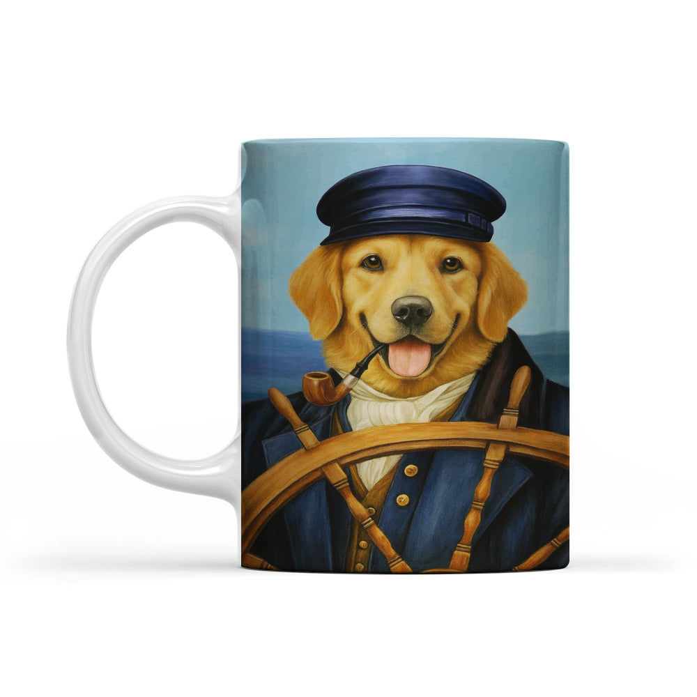 Custom Photo Sailor Dog Mug Gift For Dog Lovers