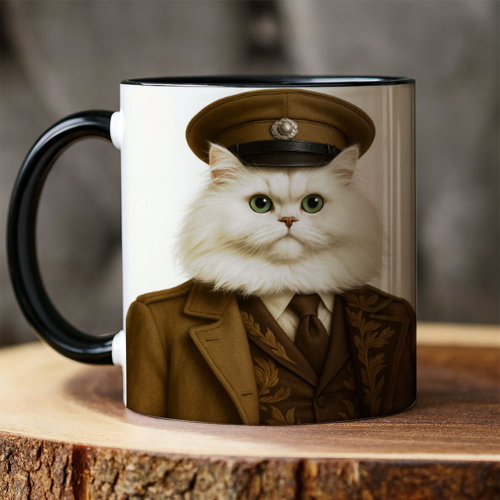 Custom Photo Captain Cat Canvas