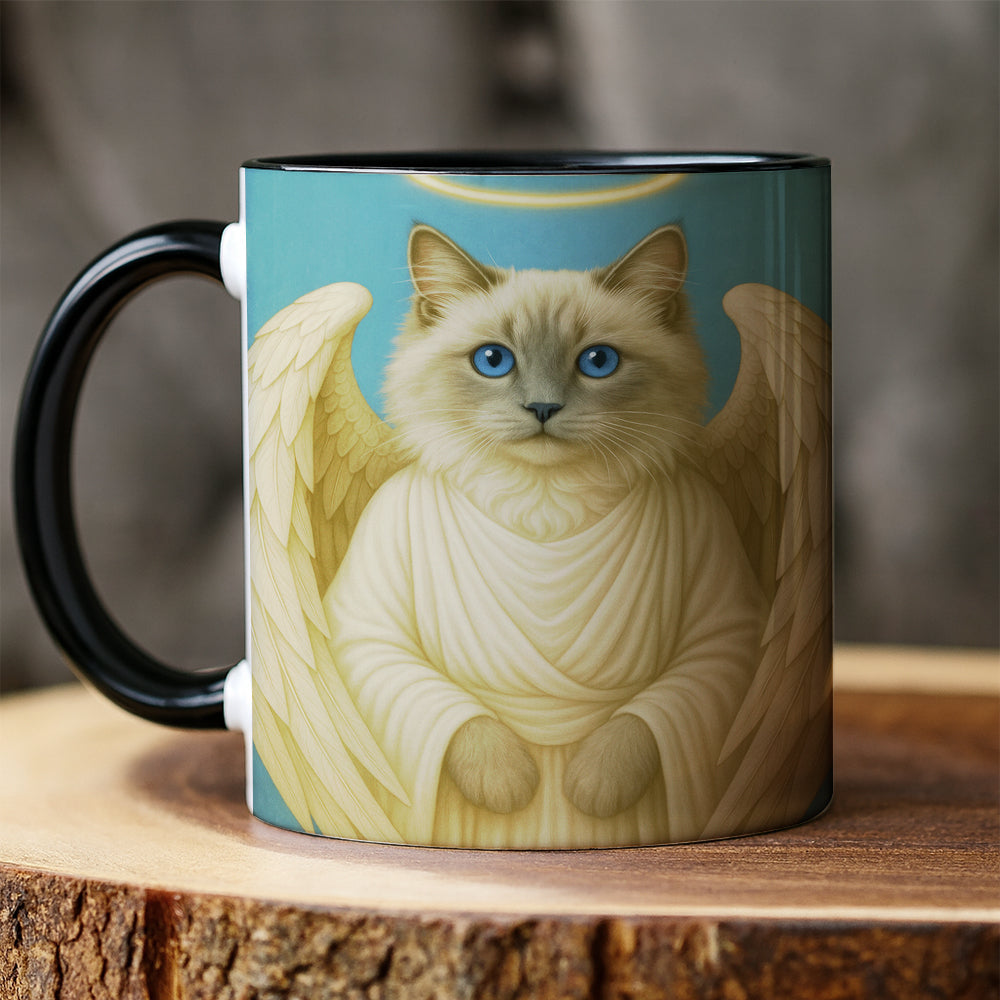 Custom Cat Photo Memorial Mug _ Memorial Gift For Cat