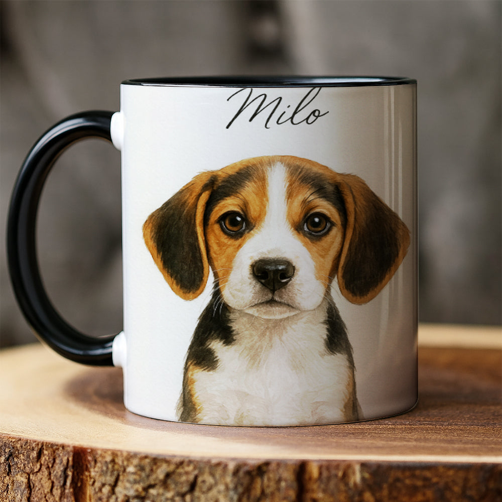 Custom Dog Portraint And With Name