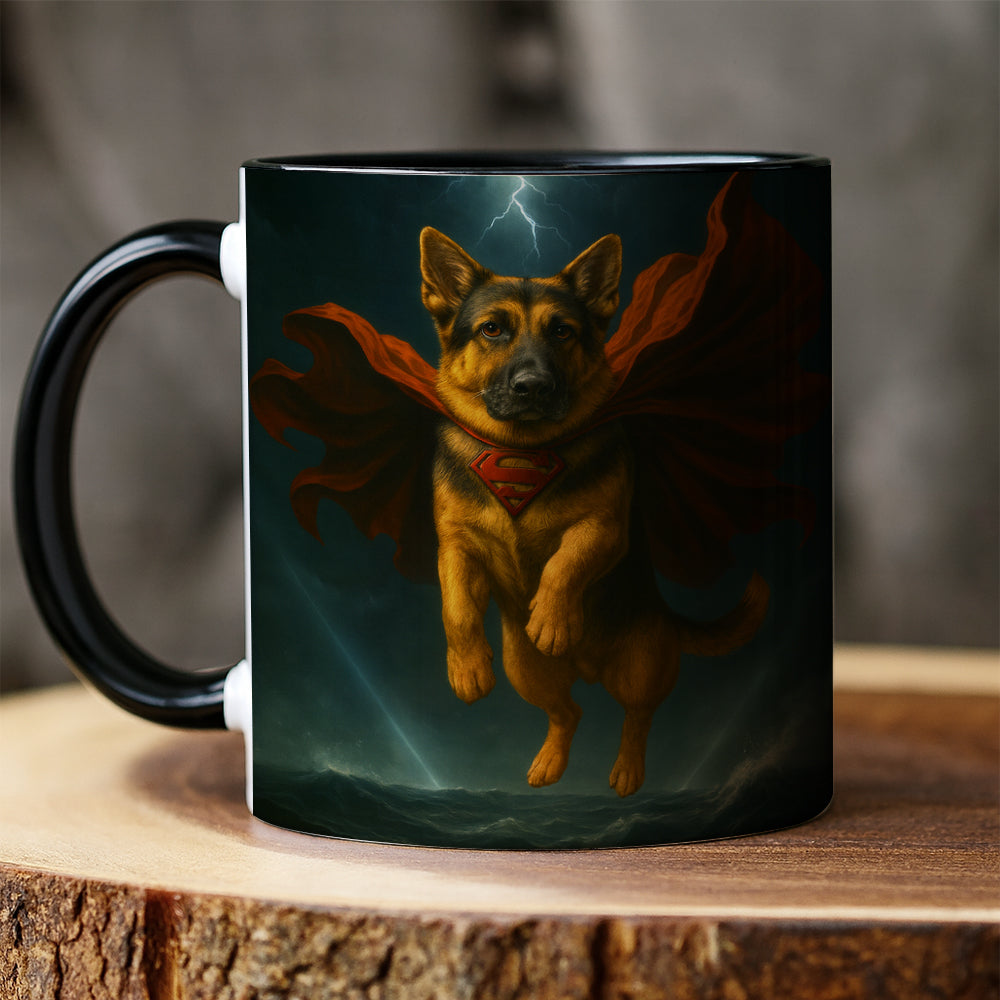 Custom Photo Dog Hero Mug