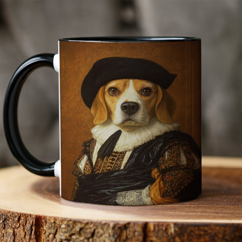 Custom Photo Royal Dog Mug Dog Lover Gifts