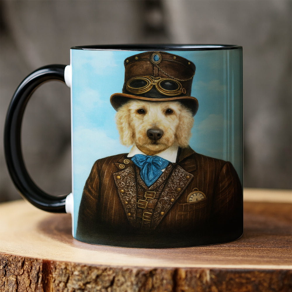 Custom Photo Pilot Dog Mug Gift For Dog Lovers