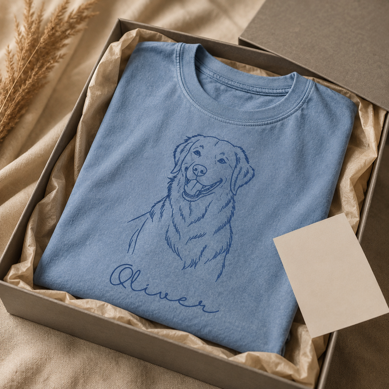 Custom Photo Dog Unisex Wash T-Shirt, Personalized Pet Lover Gift | Gift For Dog Lovers