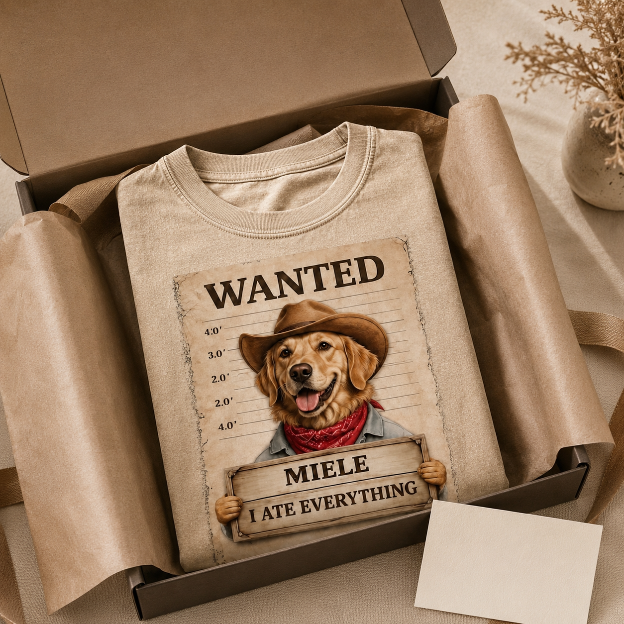Custom Photo Dog Unisex Wash T-Shirt, Personalized Pet Lover Gift | Gift For Dog Lovers
