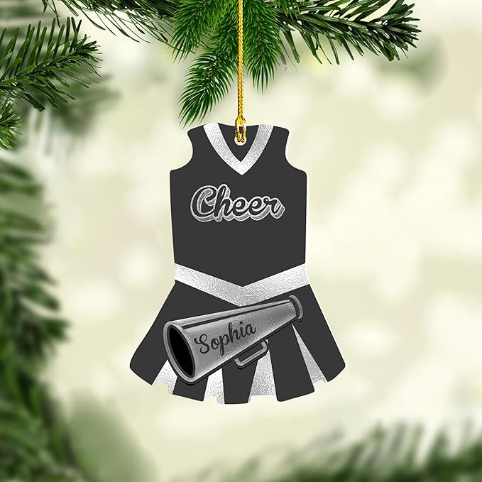 Custom Cheerleaders Style 10 Christmas Ornament