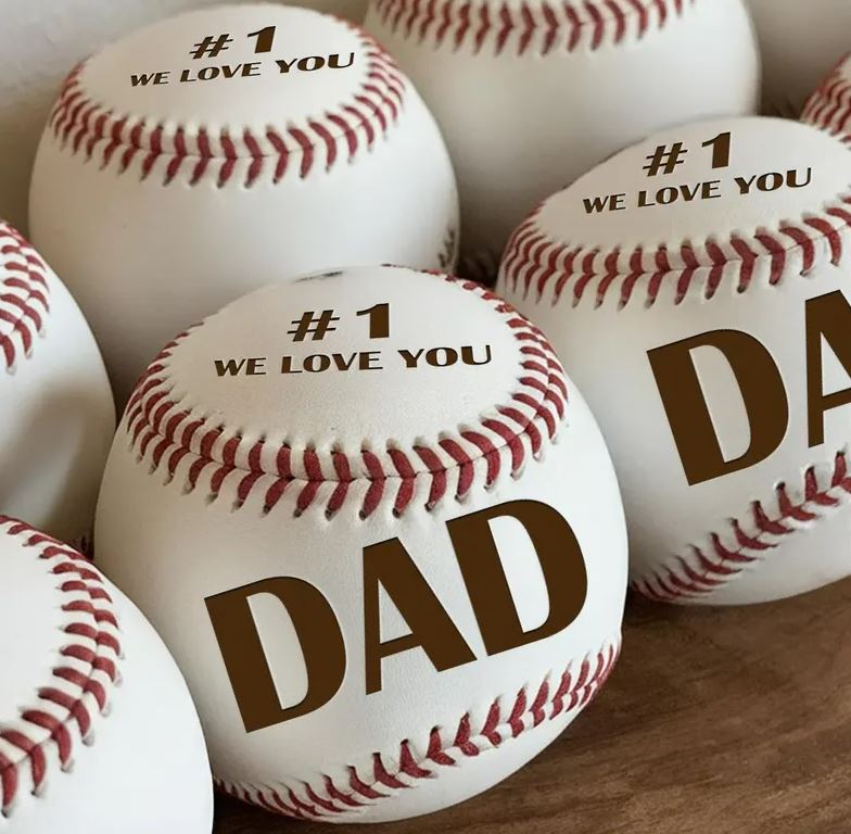 Custom Dad We Love You Baseball Gift | Personalized Gift For Dad | Father's Day Gift