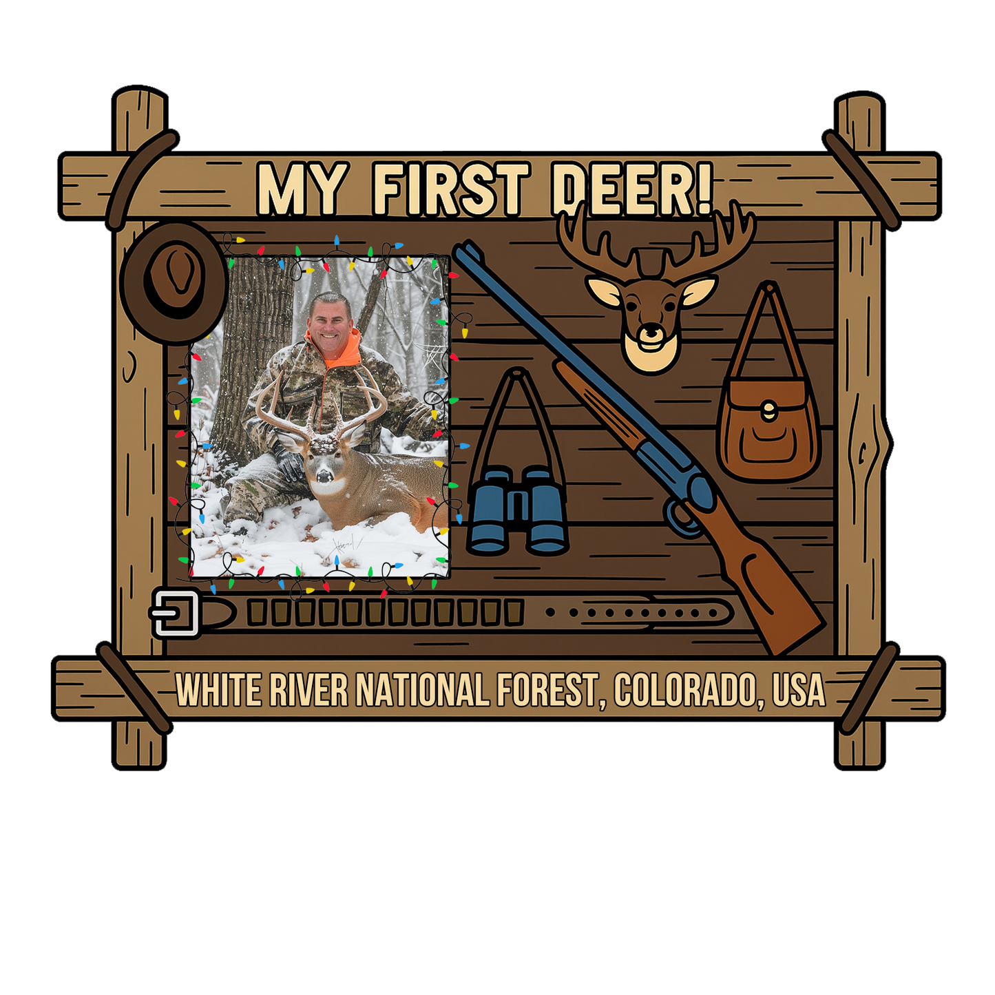 Custom Name Hunting My First Deer