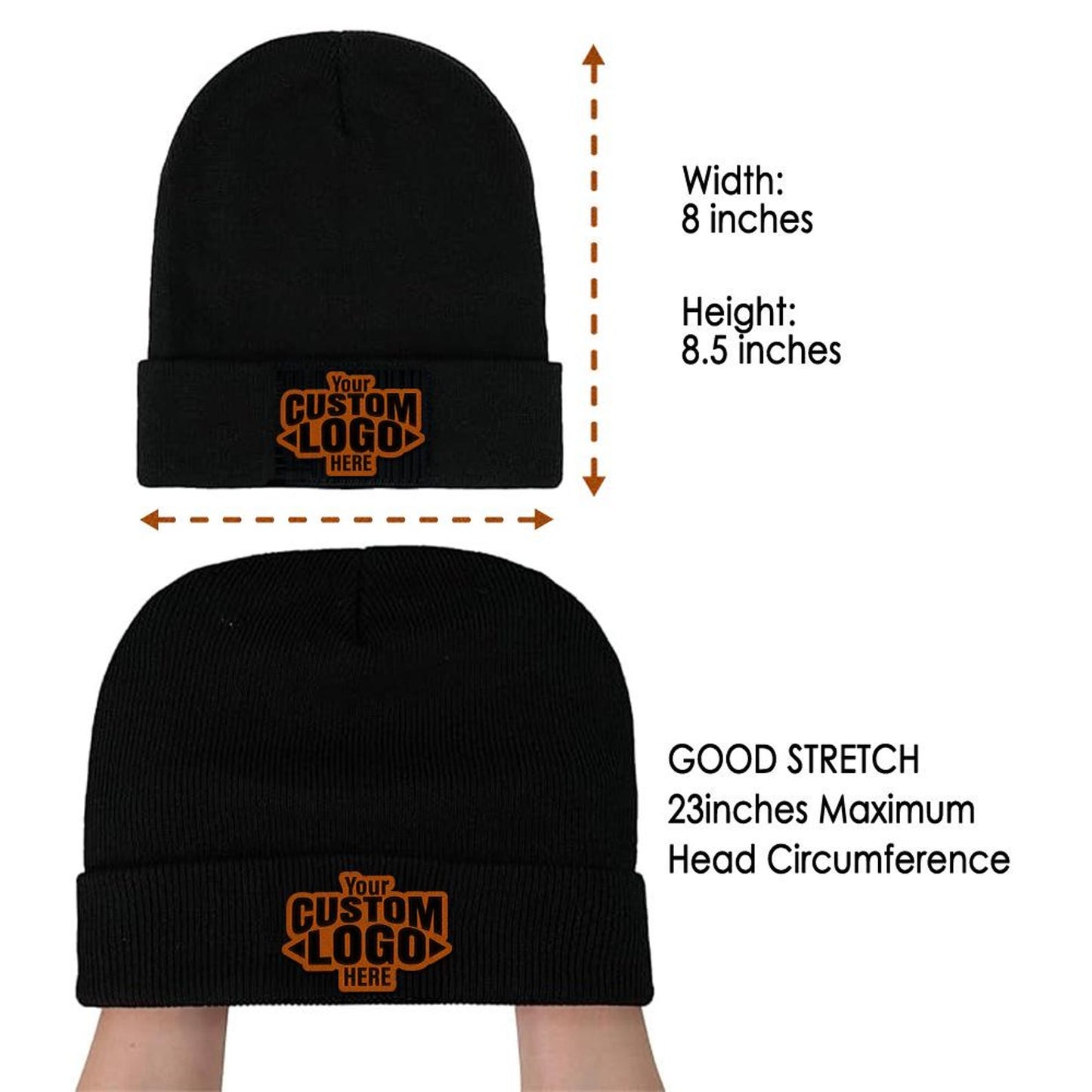 Your Logo Here Beanie Hat