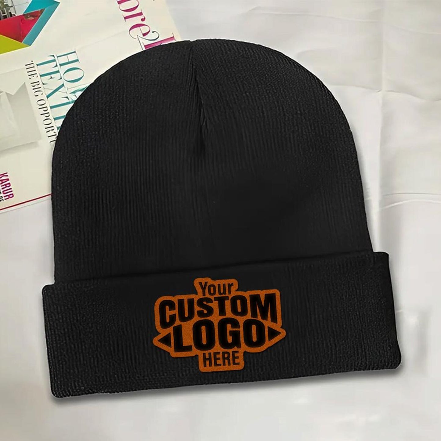 Your Logo Here Beanie Hat