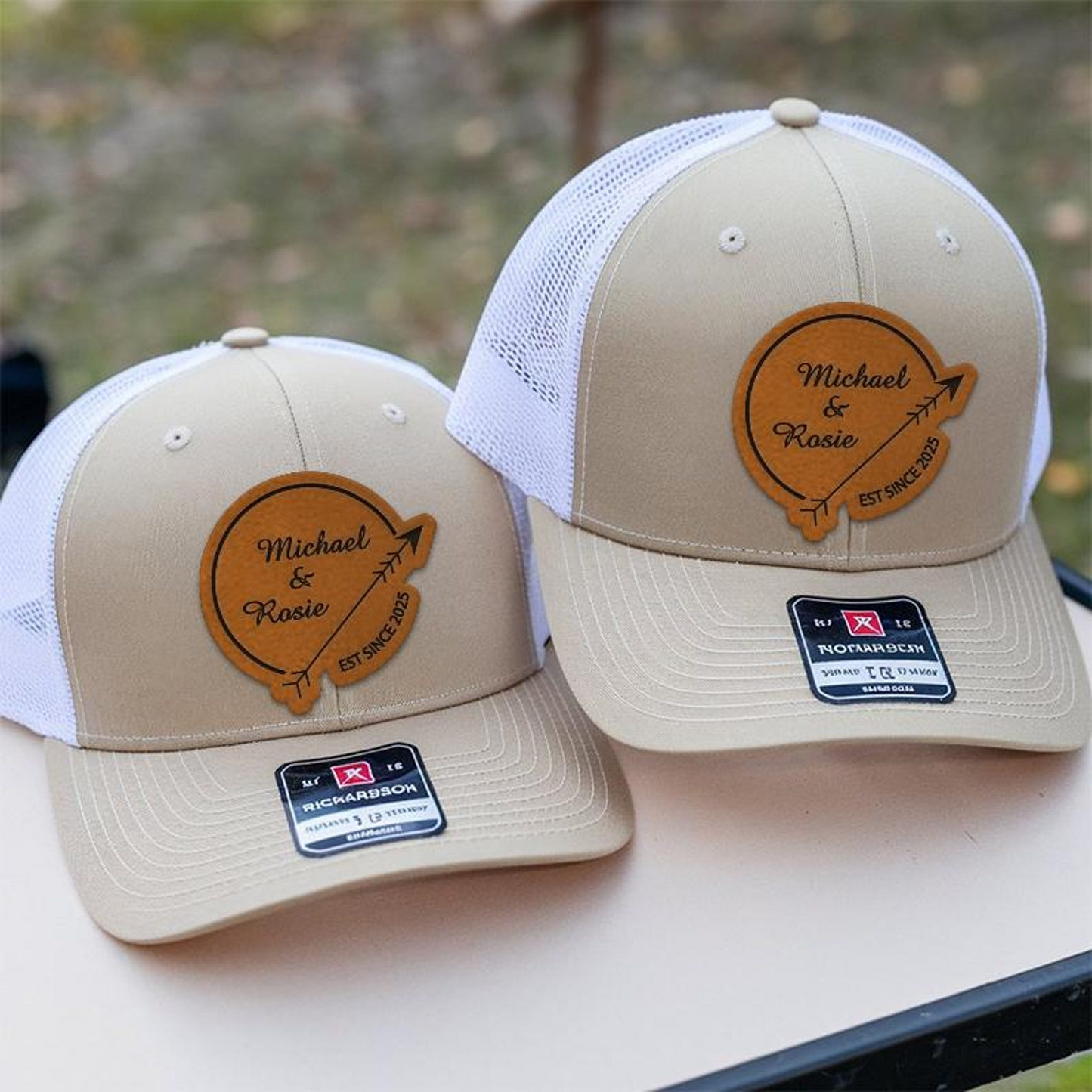 Personalized Wedding Richardson Hat | Groomsman Hats | Custom Wedding Party Hats