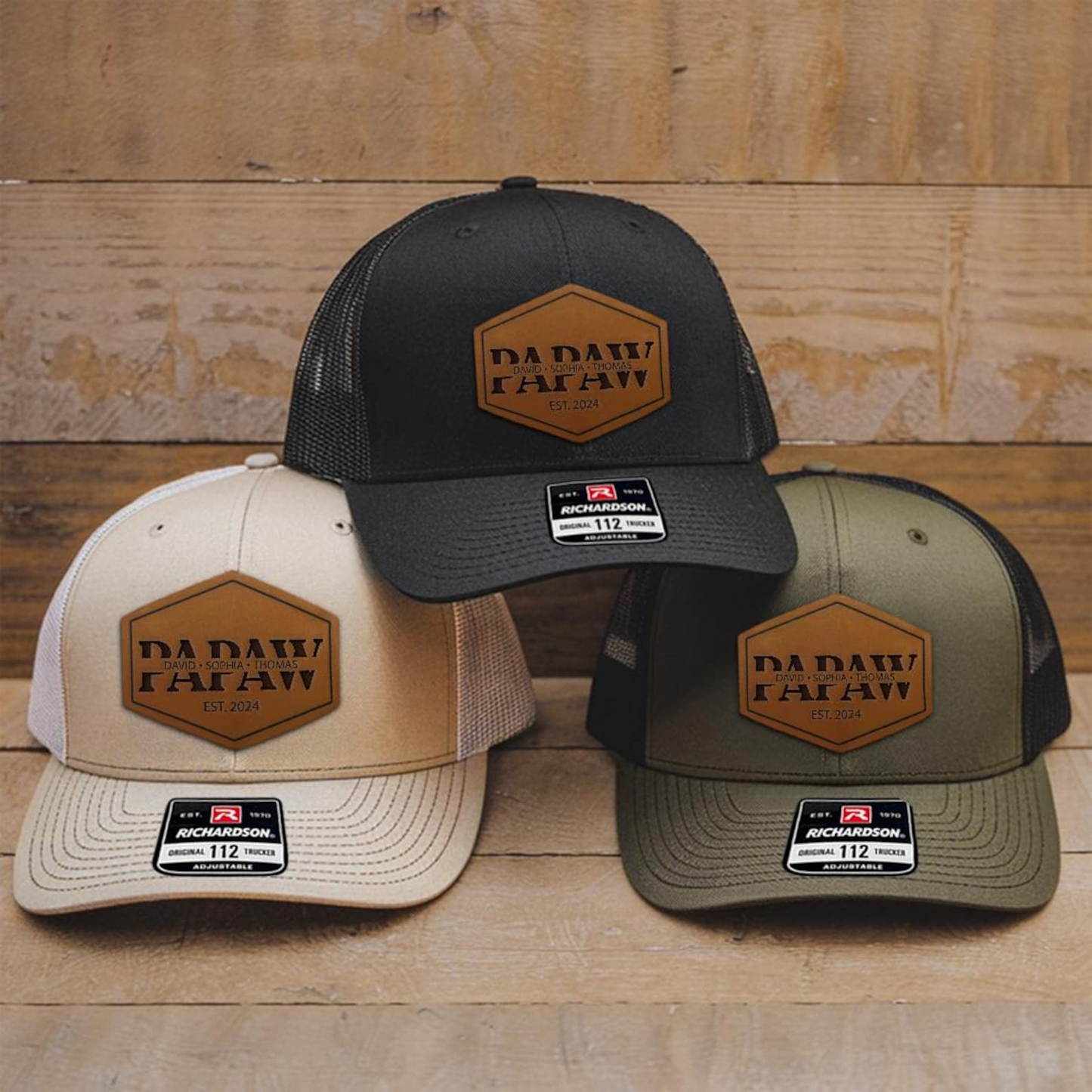 TNB63 Custom New Grandpa Papaw Trucker Hat