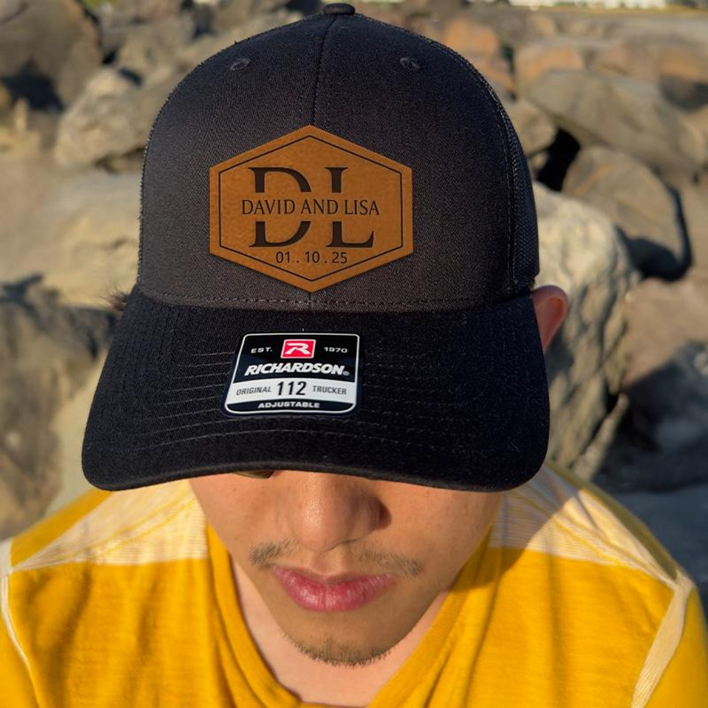 Personalized Wedding Richardson Hat | Groomsmen Gift | Custom Wedding Party Hat