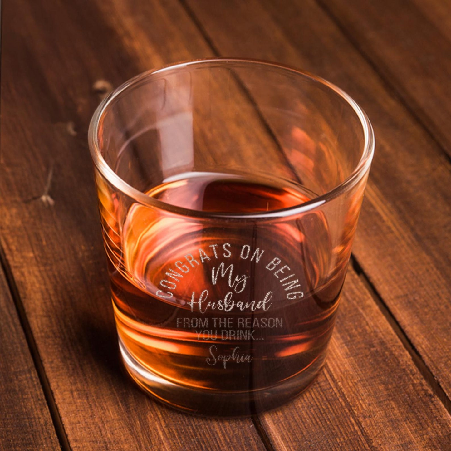 Custom Funny Gift for Husband Engraved Wine Glass | Gifts for Husband