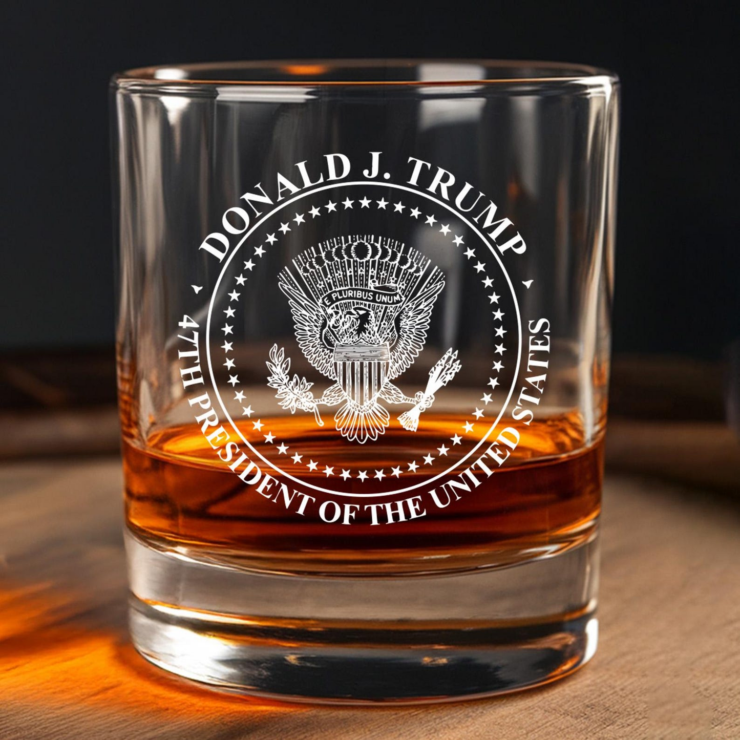 Ready For Inauguration Day In 2025 Decanter & Whiskey Glass Set | Patriotic Gift | Funny Engraved Whiskey Decanter