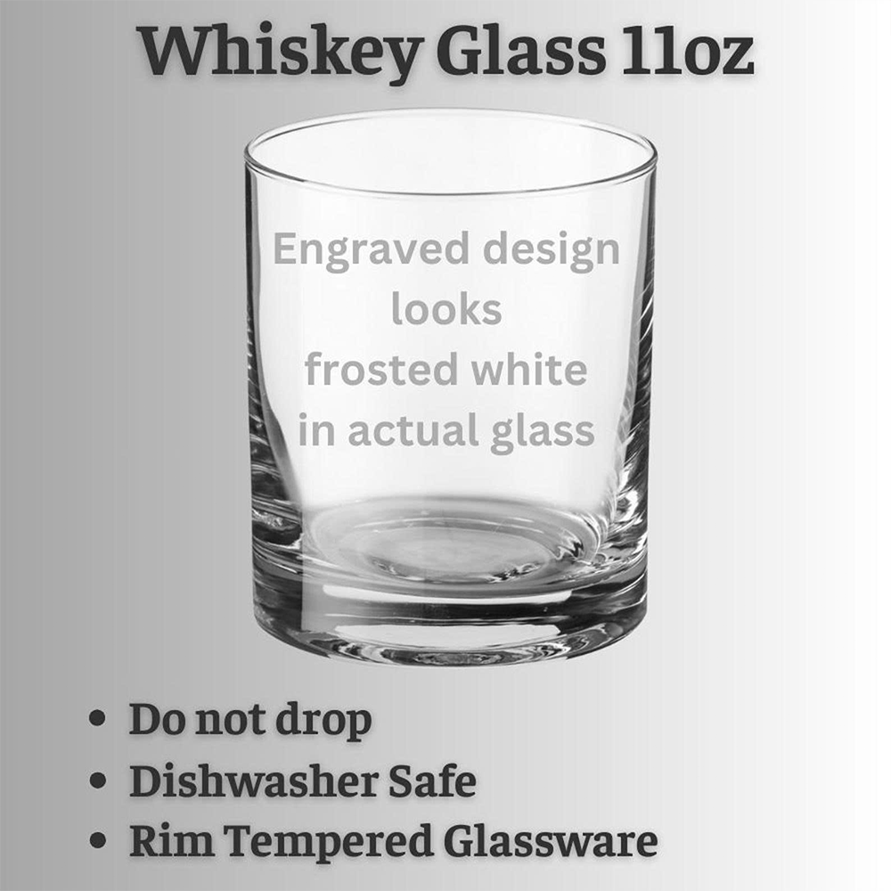 Custom Dog Photo The Reason I Drink Has Four Paws Whiskey Glass And Decanter Set | Personalized Dog Photo | Pet Lover Gift