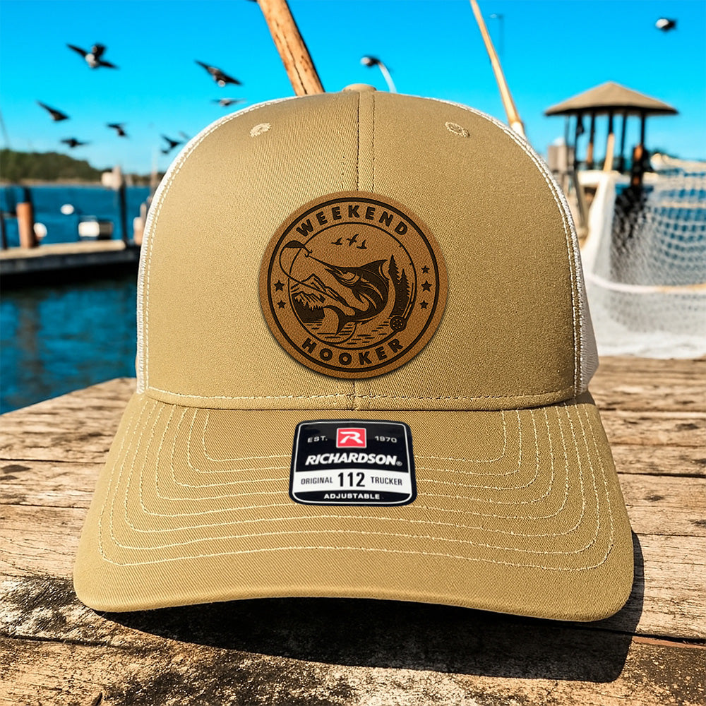 Personalized Fishing Trucker Hat – Funny Weekend Hooker Trucker Cap – Gift for Men THUC99MF02