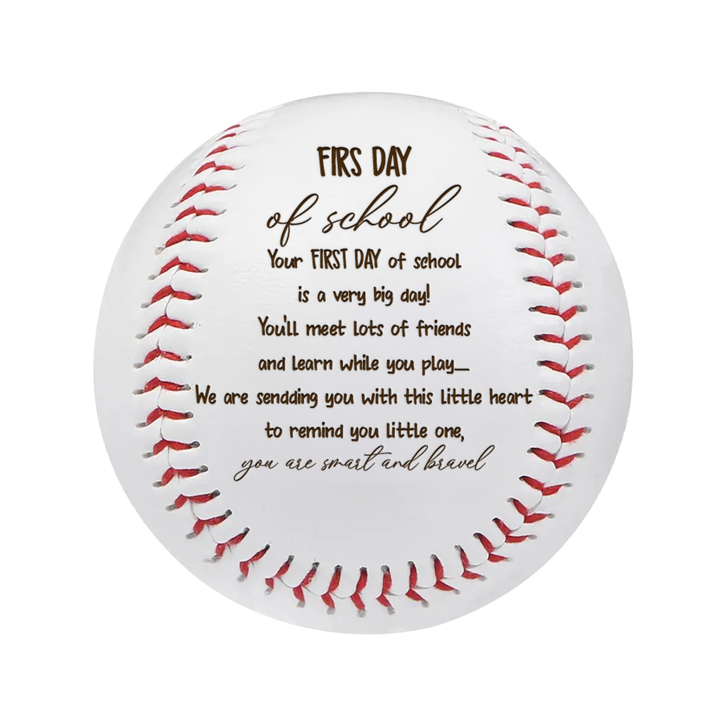 Custom Back to School  Gift | First Day of School Baseball Gift | Baseball Lover Gift | Gift For Kid TNBA023