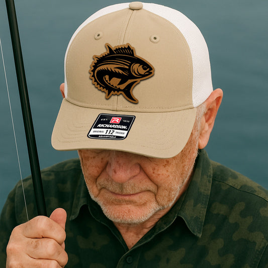 Custom Fishing Trucker Hat for Men – Personalized Gift for Dad or Husband THUC99MF37