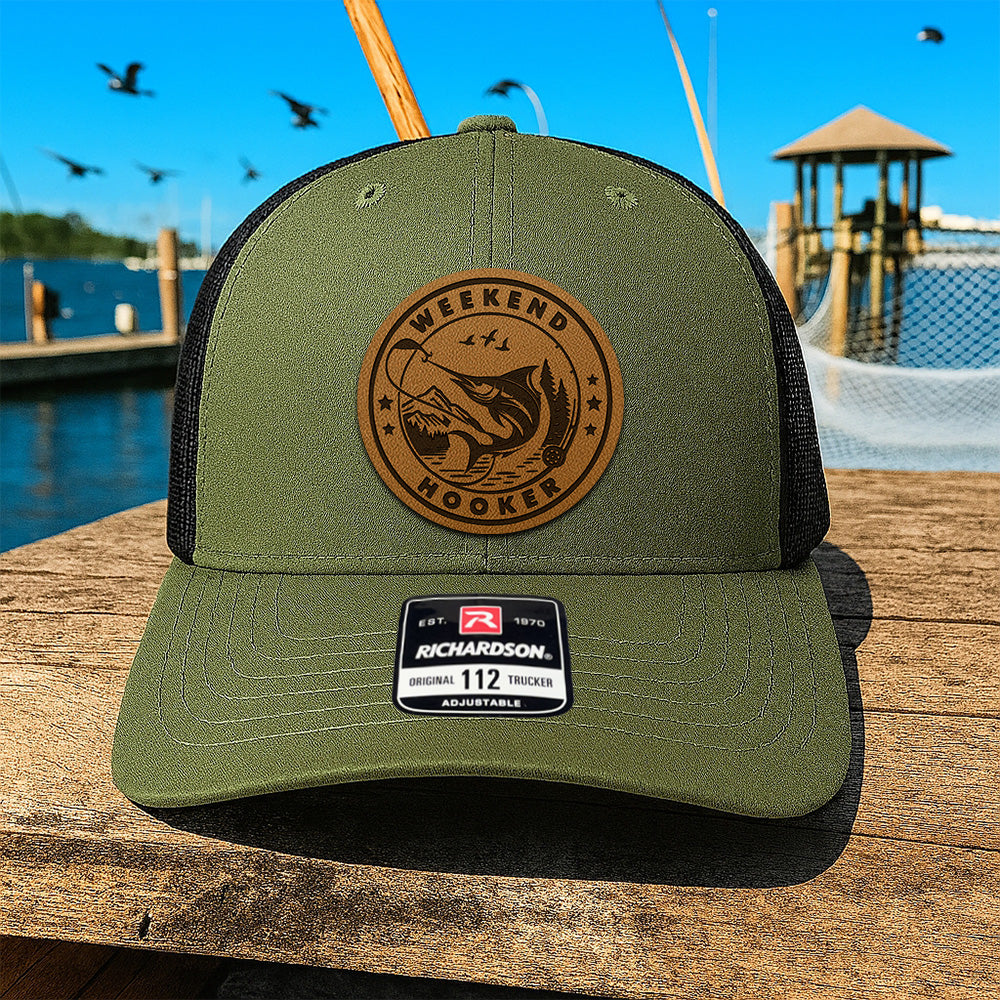 Personalized Fishing Trucker Hat – Funny Weekend Hooker Trucker Cap – Gift for Men THUC99MF02