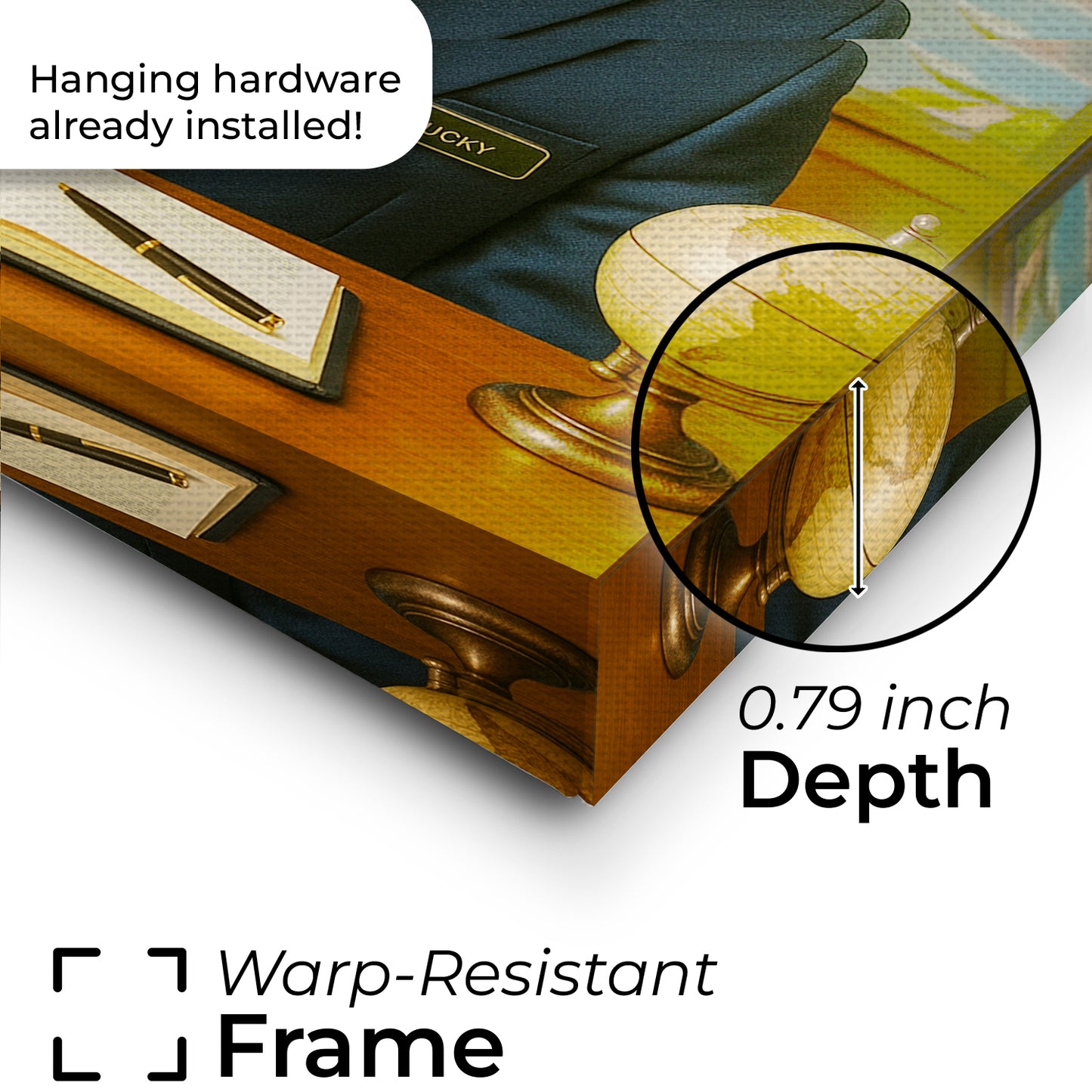 Custom Photo Travel Agent Dog Canvas Gift For Dog Lovers