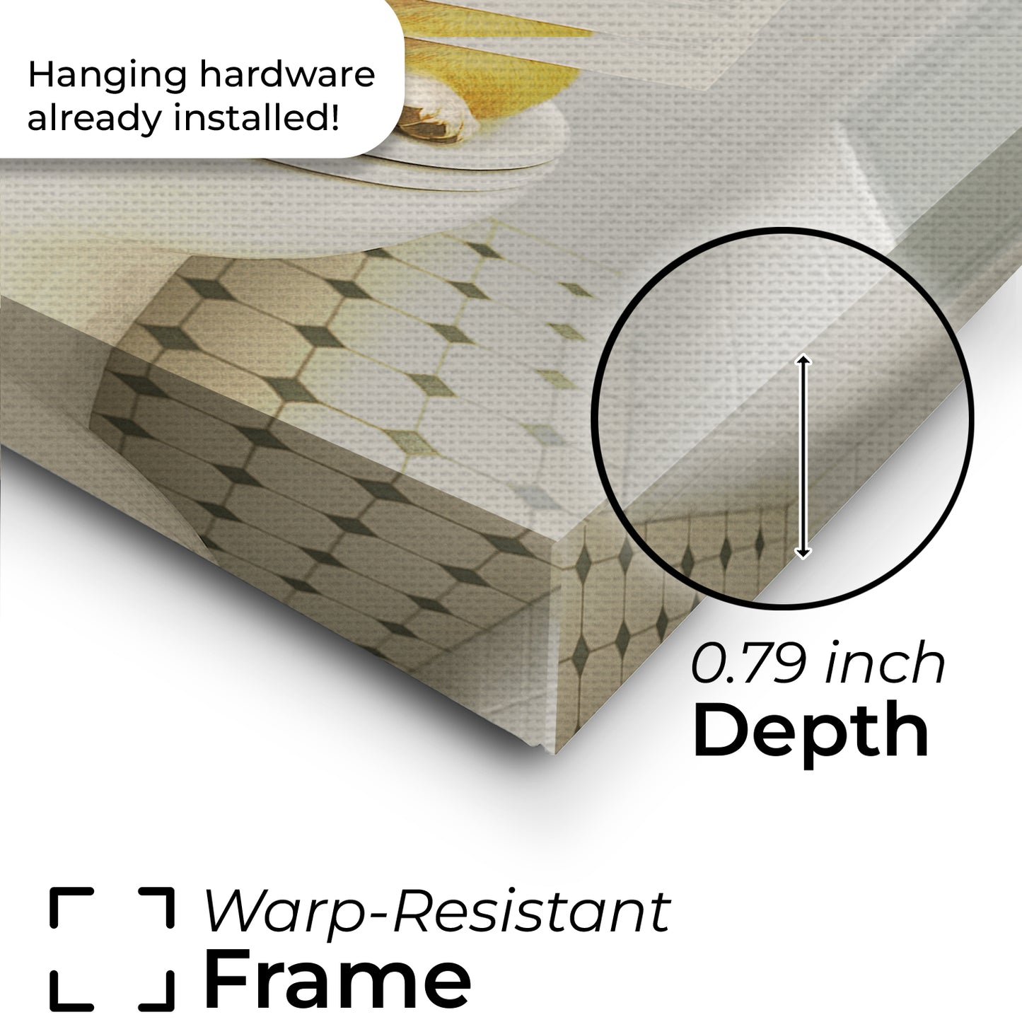 Custom Photo Dog Bathroom Style 6 Canvas Gift For Dog Lovers