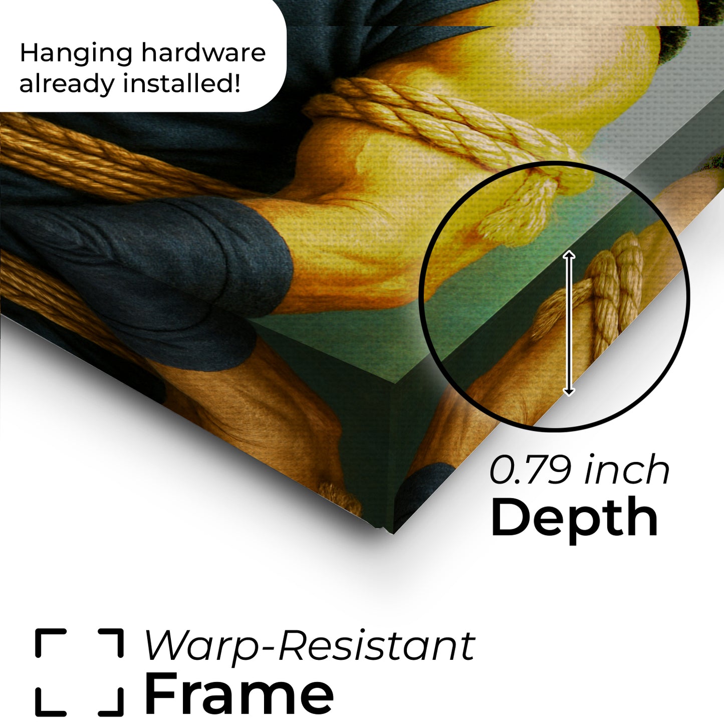 Custom Photo Fighter Warrior Art Dog Canvas Gift For Dog Lovers