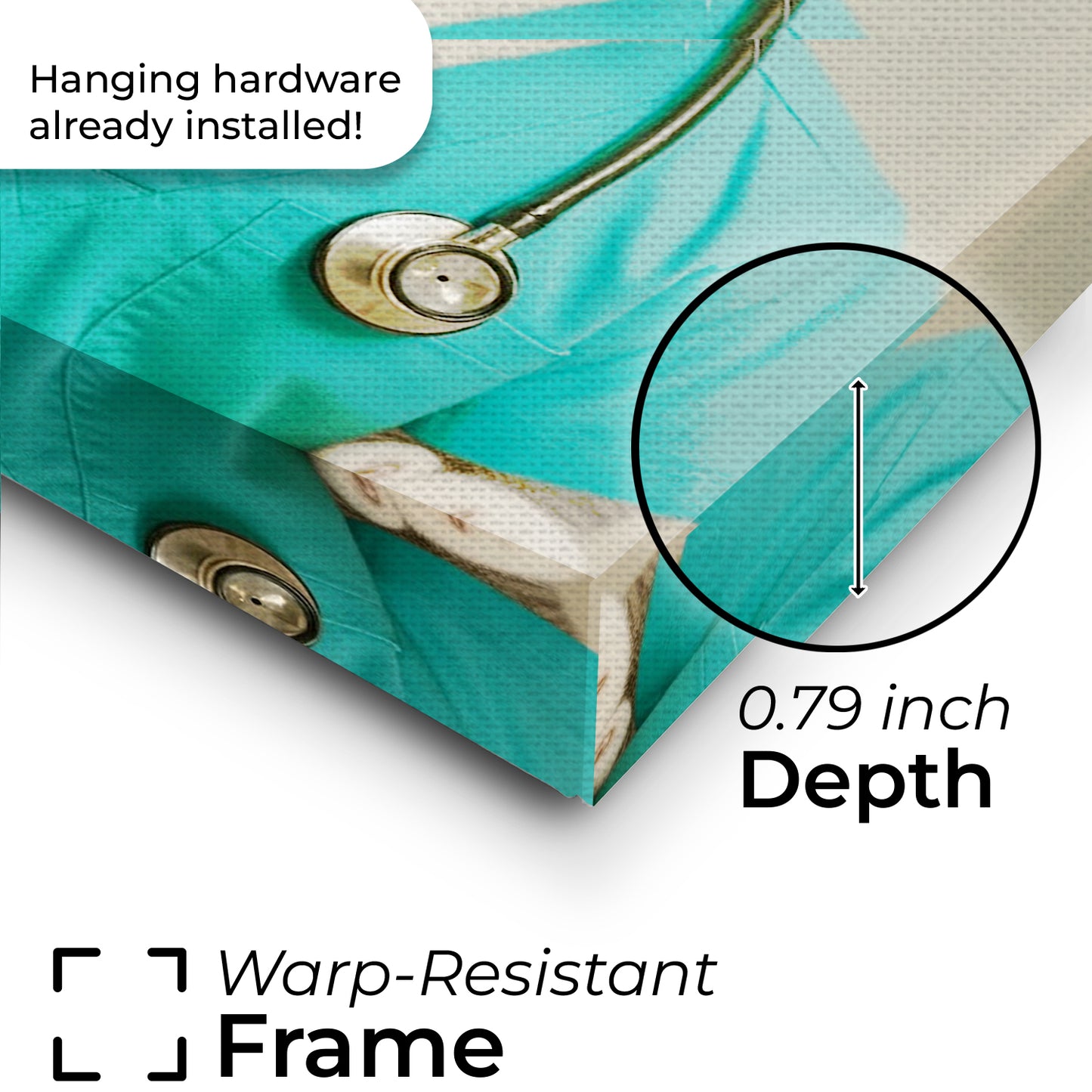 Custom Photo Nurse Canvas Canvas Gift For Canvas Lovers