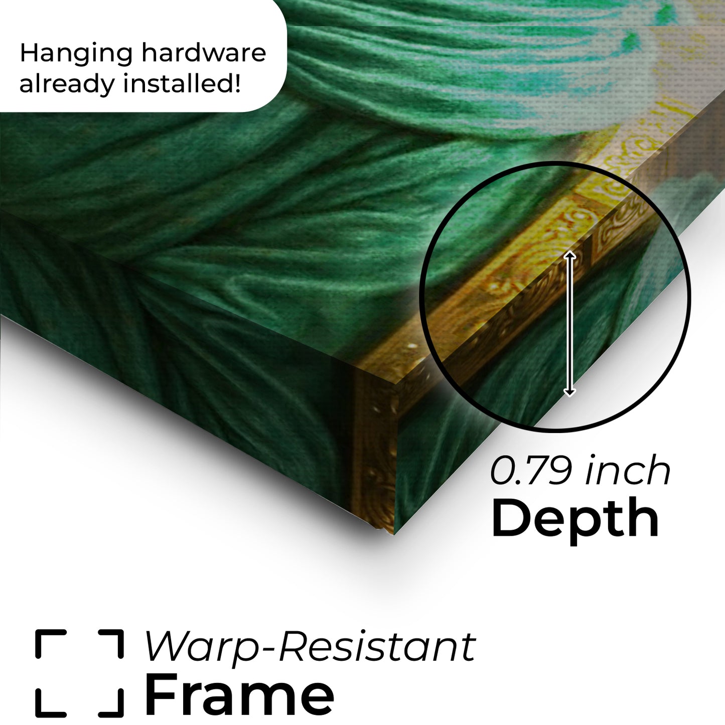 Custom Photo Royal King Queen Cat Canvas Gift For Cat Lovers