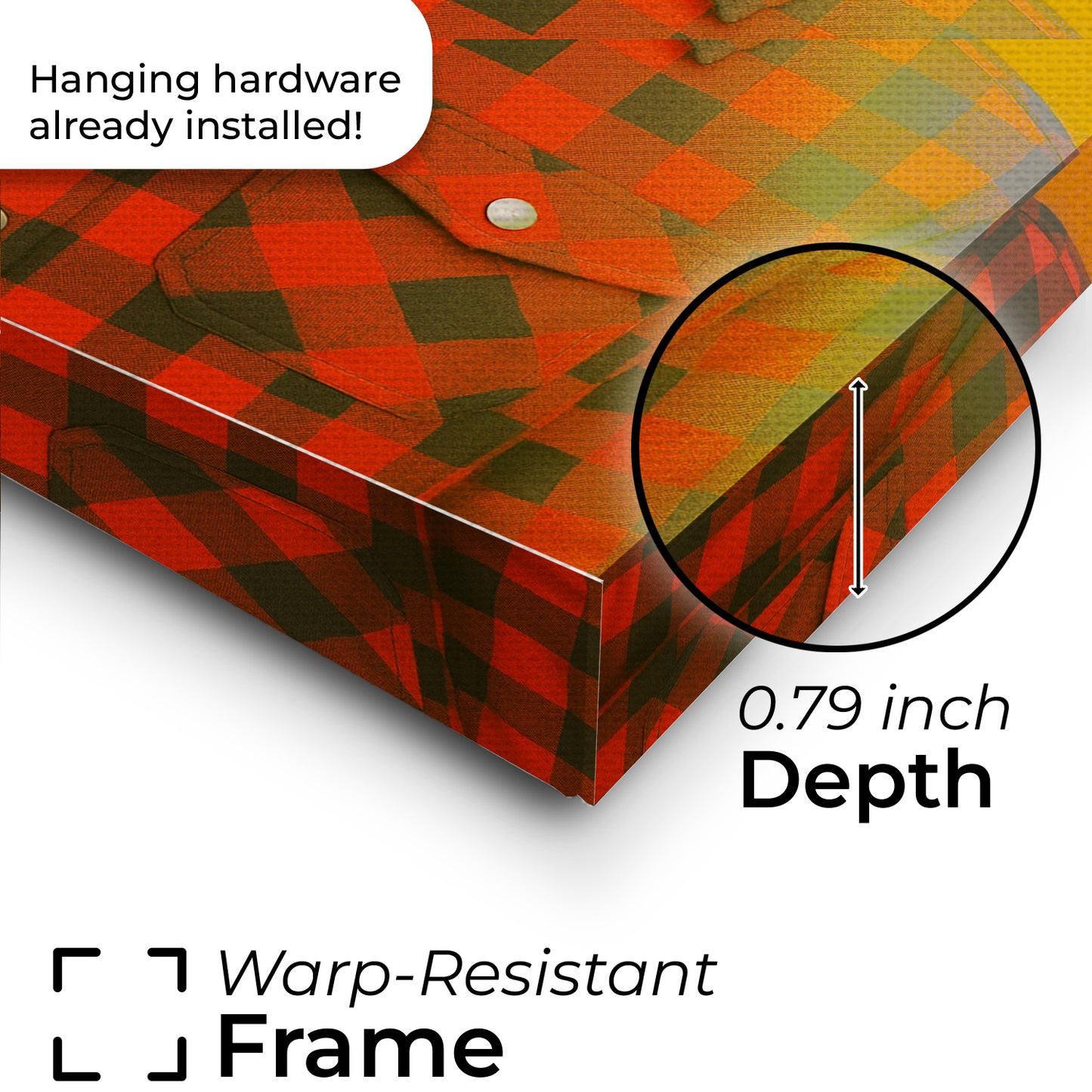 Custom Photo Cat In Red Shirt Canvas Gift For Cat Lovers