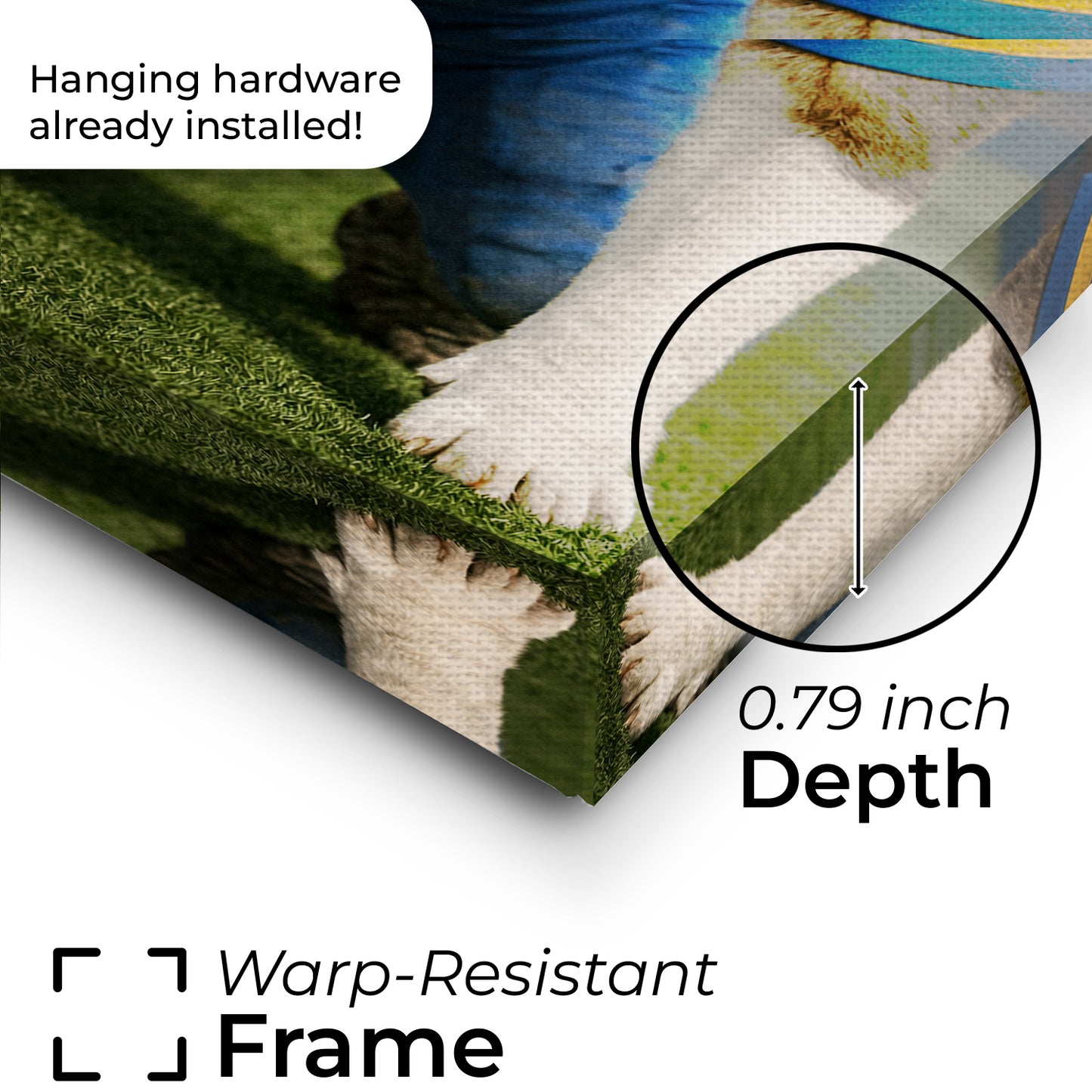 Custom Photo Football Player 2 Canvas Canvas Gift For Canvas Lovers