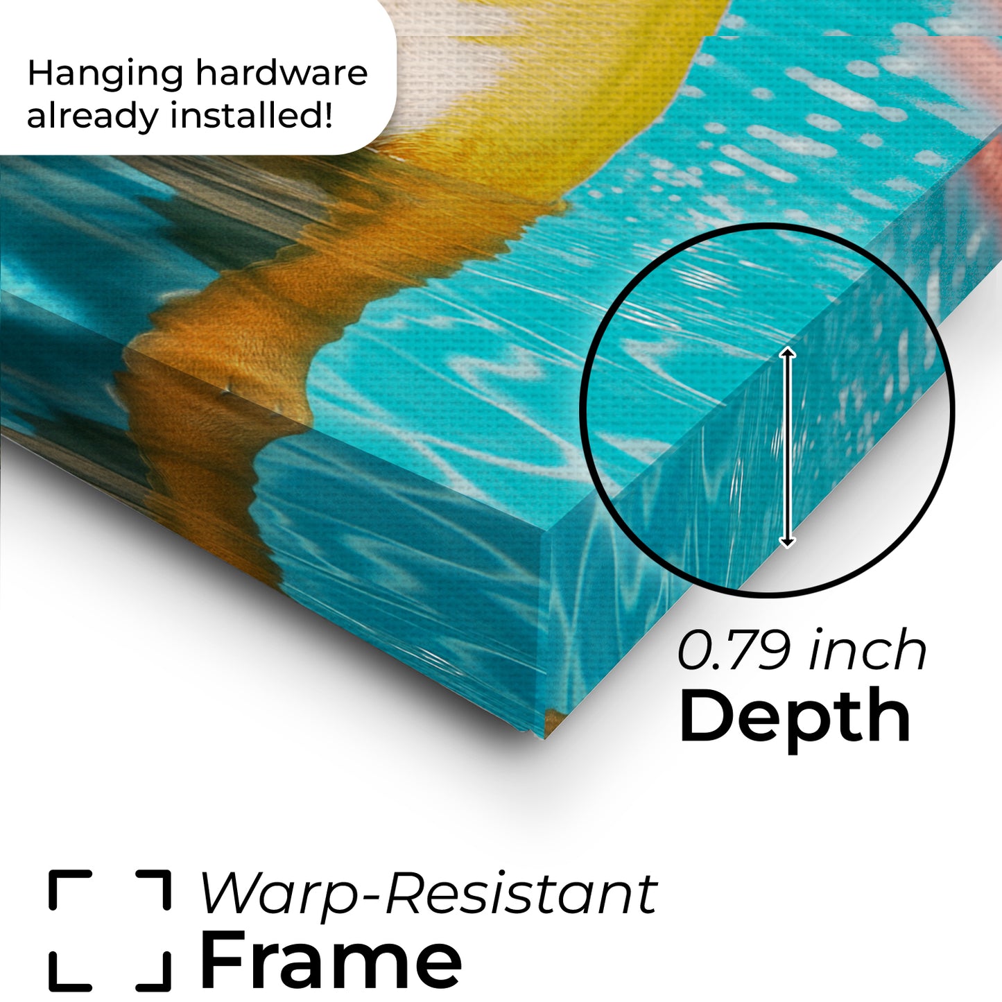 Custom Photo Swimmer 2 Dog Canvas Gift For Dog Lovers