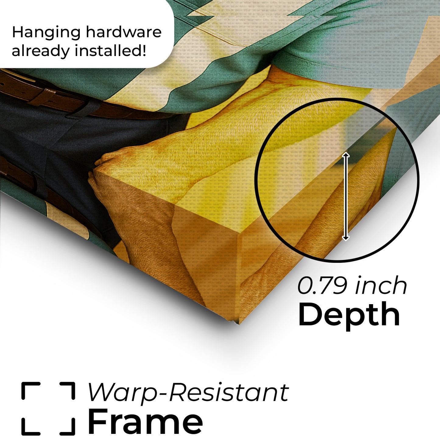 Custom Photo Bowling Dog Canvas Gift For Dog Lovers