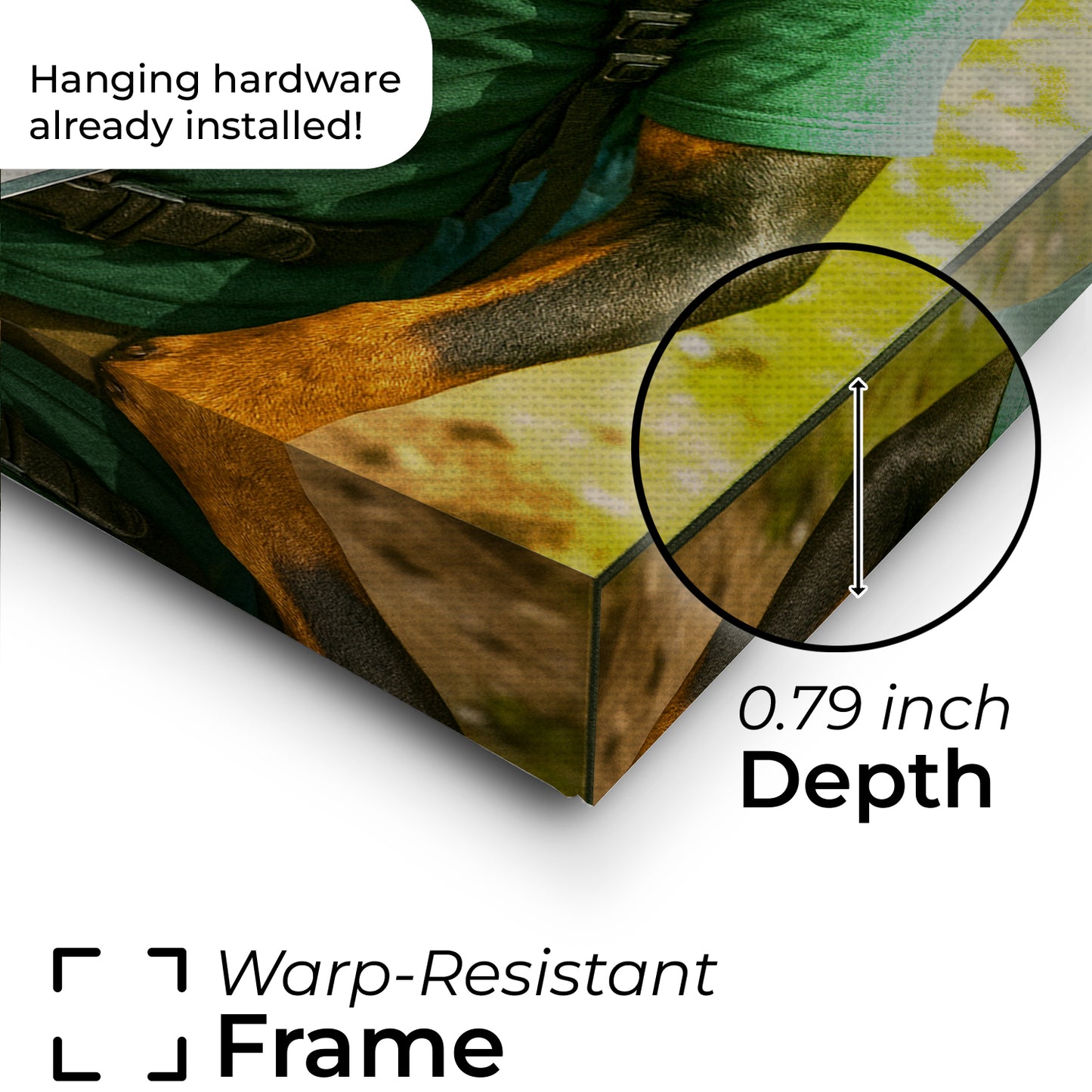 Custom Photo Explorer Hiking Dog Canvas Gift For Dog Lovers