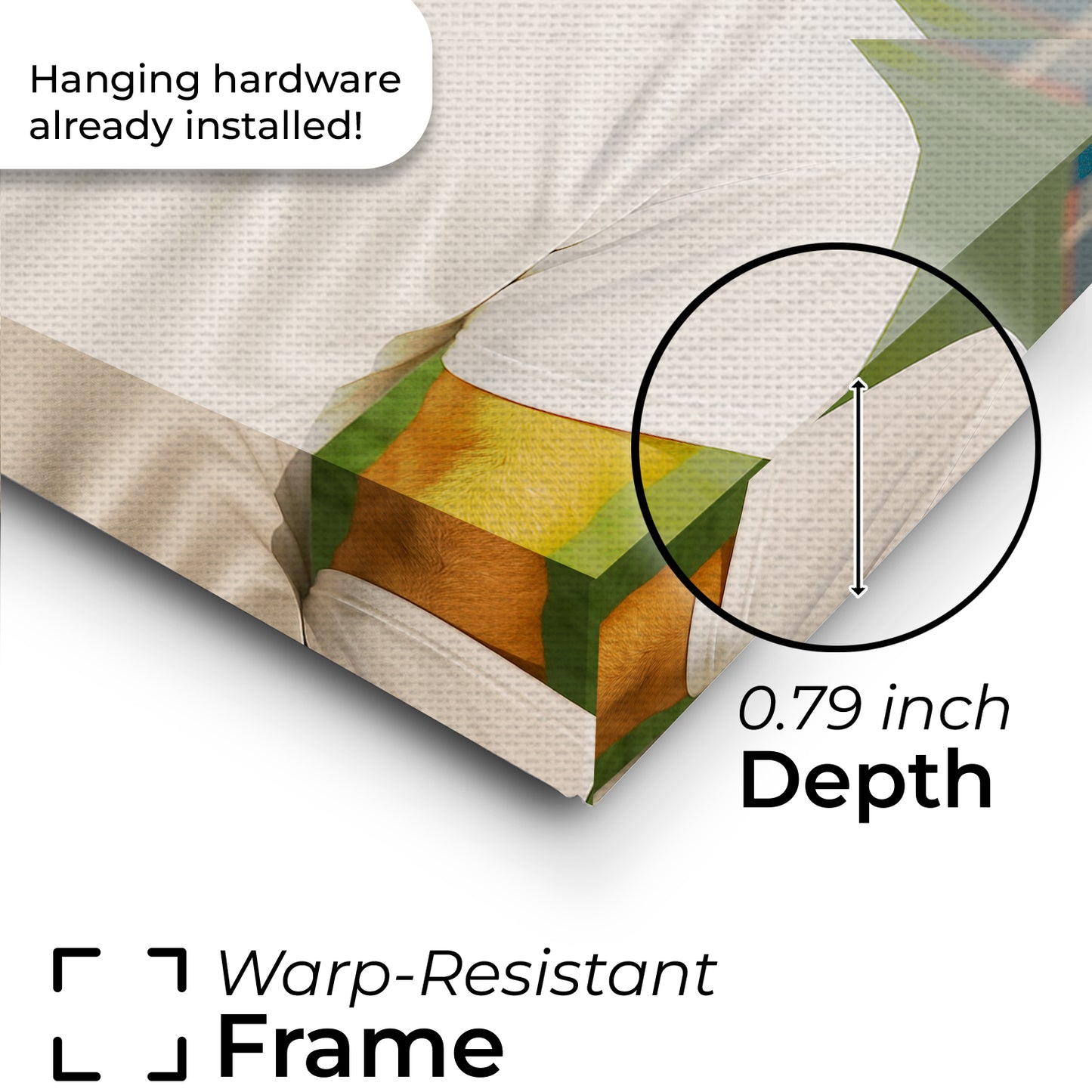 Custom Photo Field Hockey Dog Canvas Gift For Dog Lovers