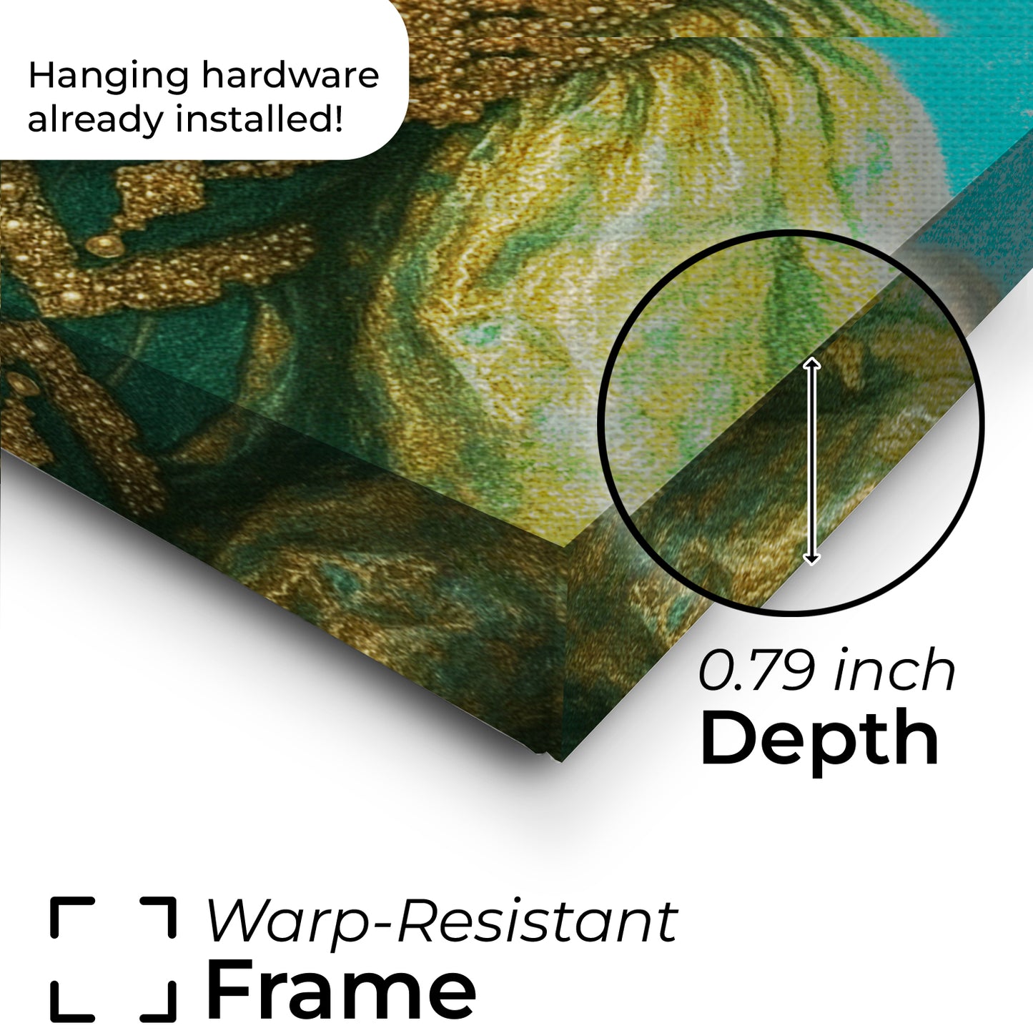 Custom Photo Potrait Royal Cat With Crown Canvas Gift For Cat Lovers