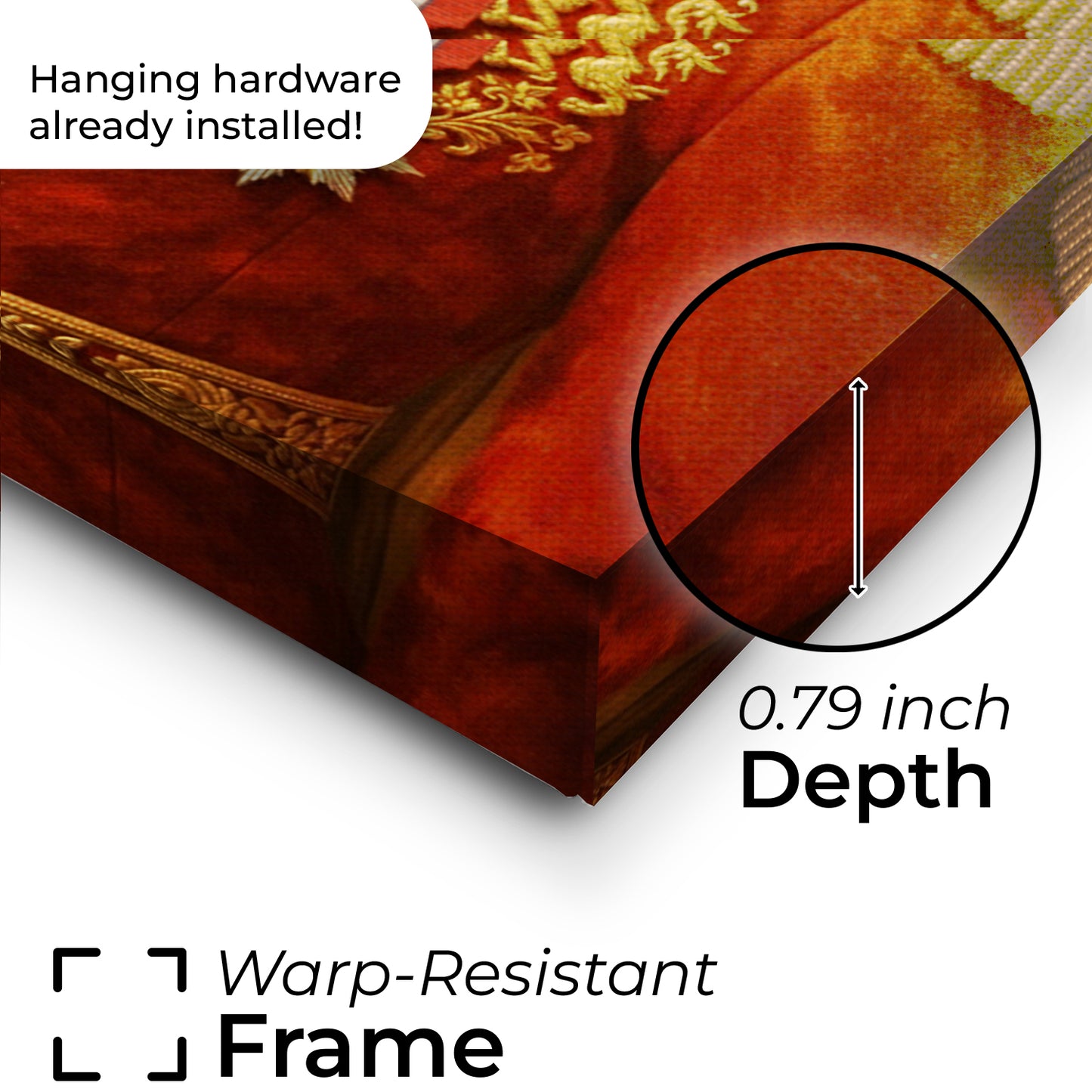 Custom Photo Royal King Cat Style 02 Canvas Gift For Cat Lovers