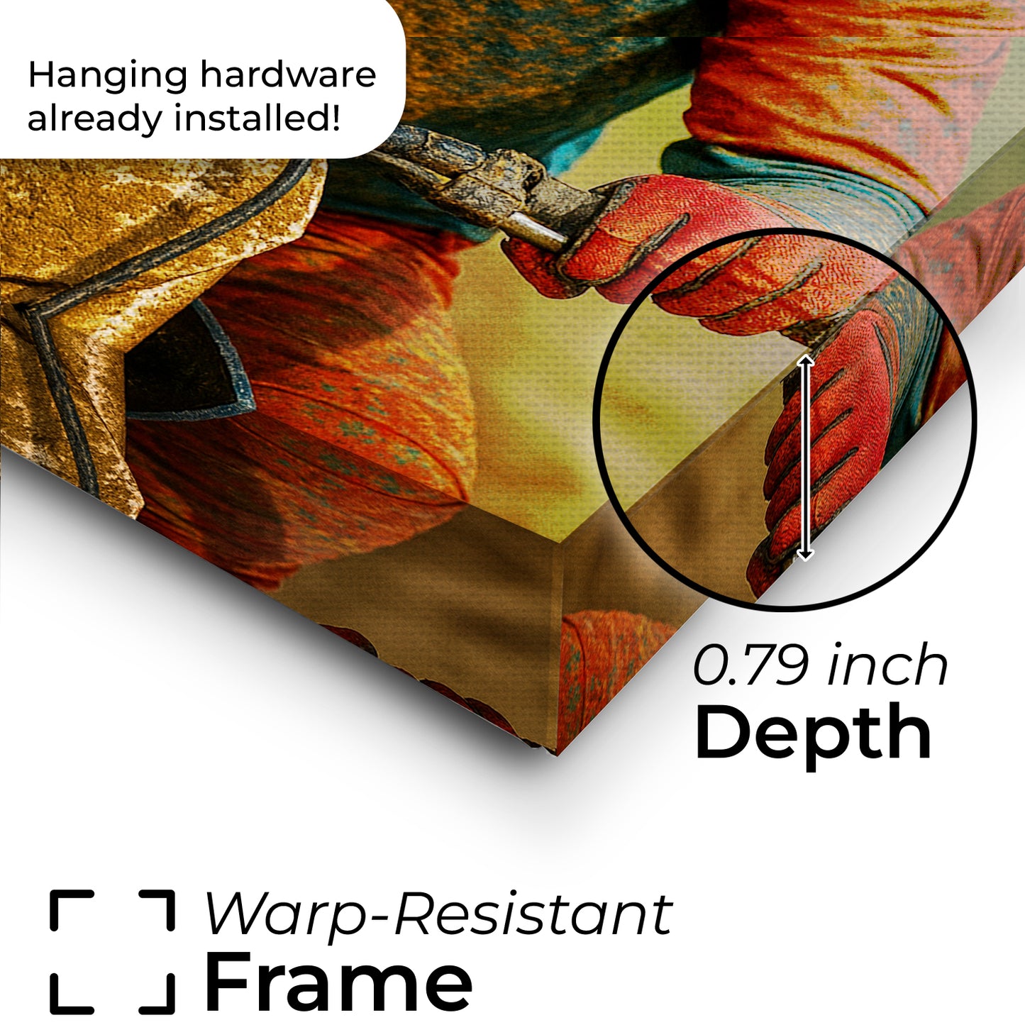 Custom Photo Dirt Bike Dog Canvas Gift For Dog Lovers