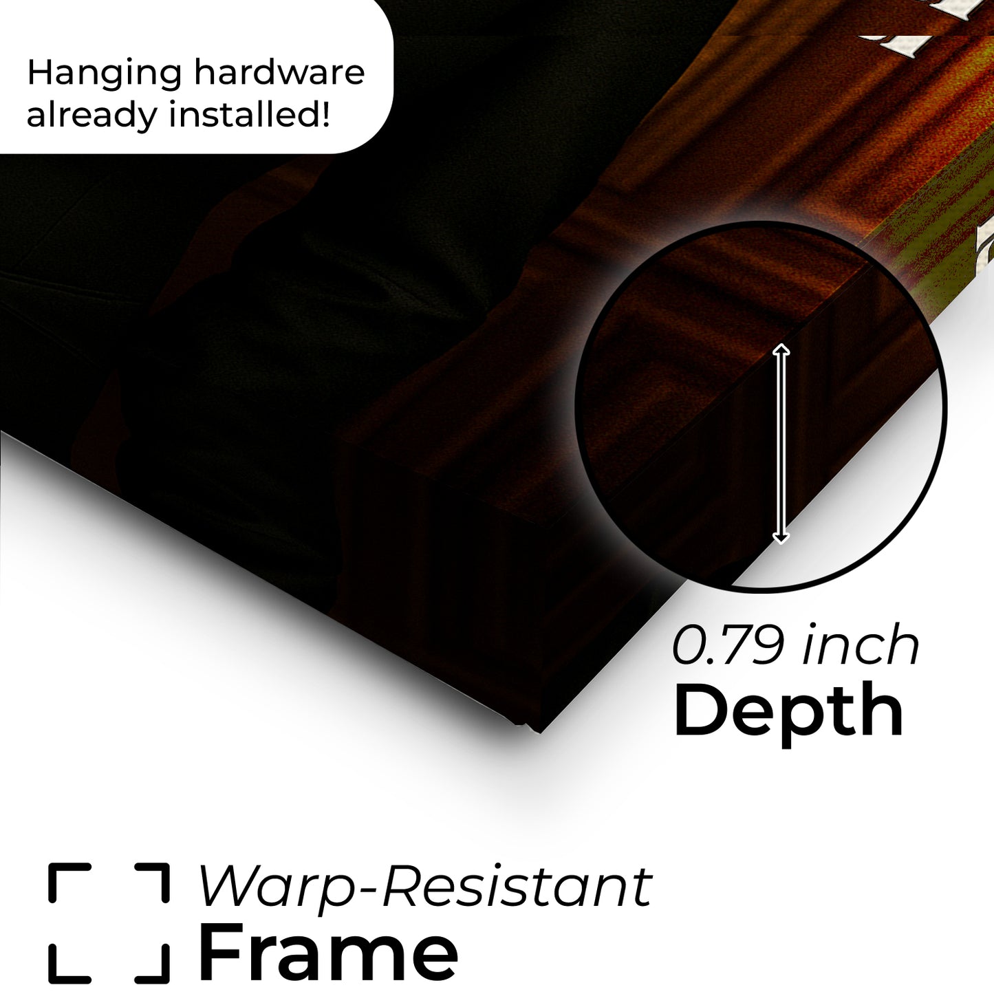 Custom Photo Cat Father Canvas Gift For Cat Lovers