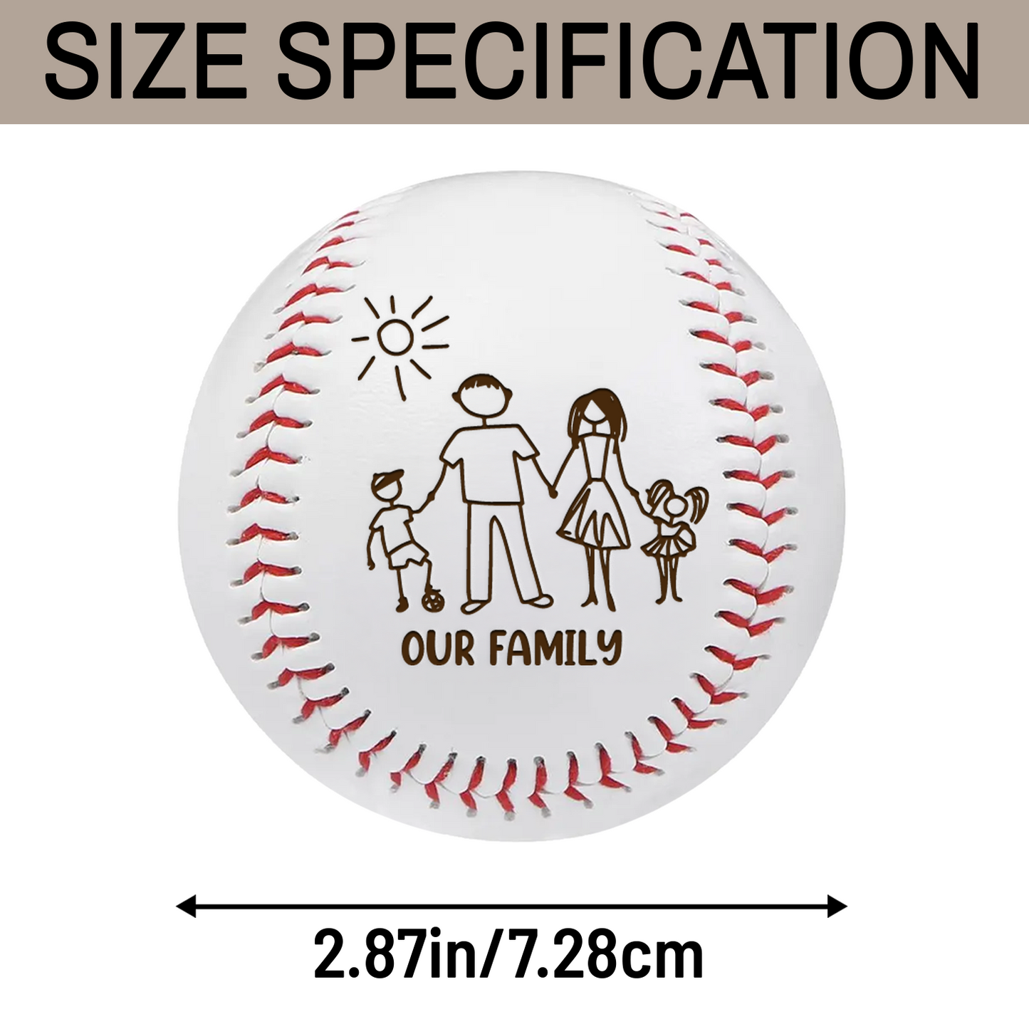 Custom Cat Photo Baseball Gift, Engraved Pet Portrait Photo Baseball Ball, Cat Memorial Keepsake TNBA032