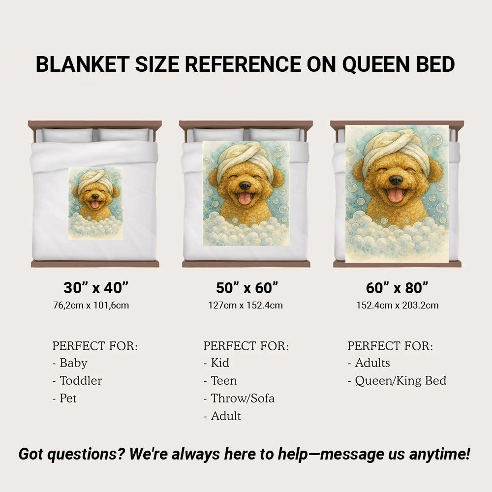 Custom Dog Potrait In Bathroom Canvas