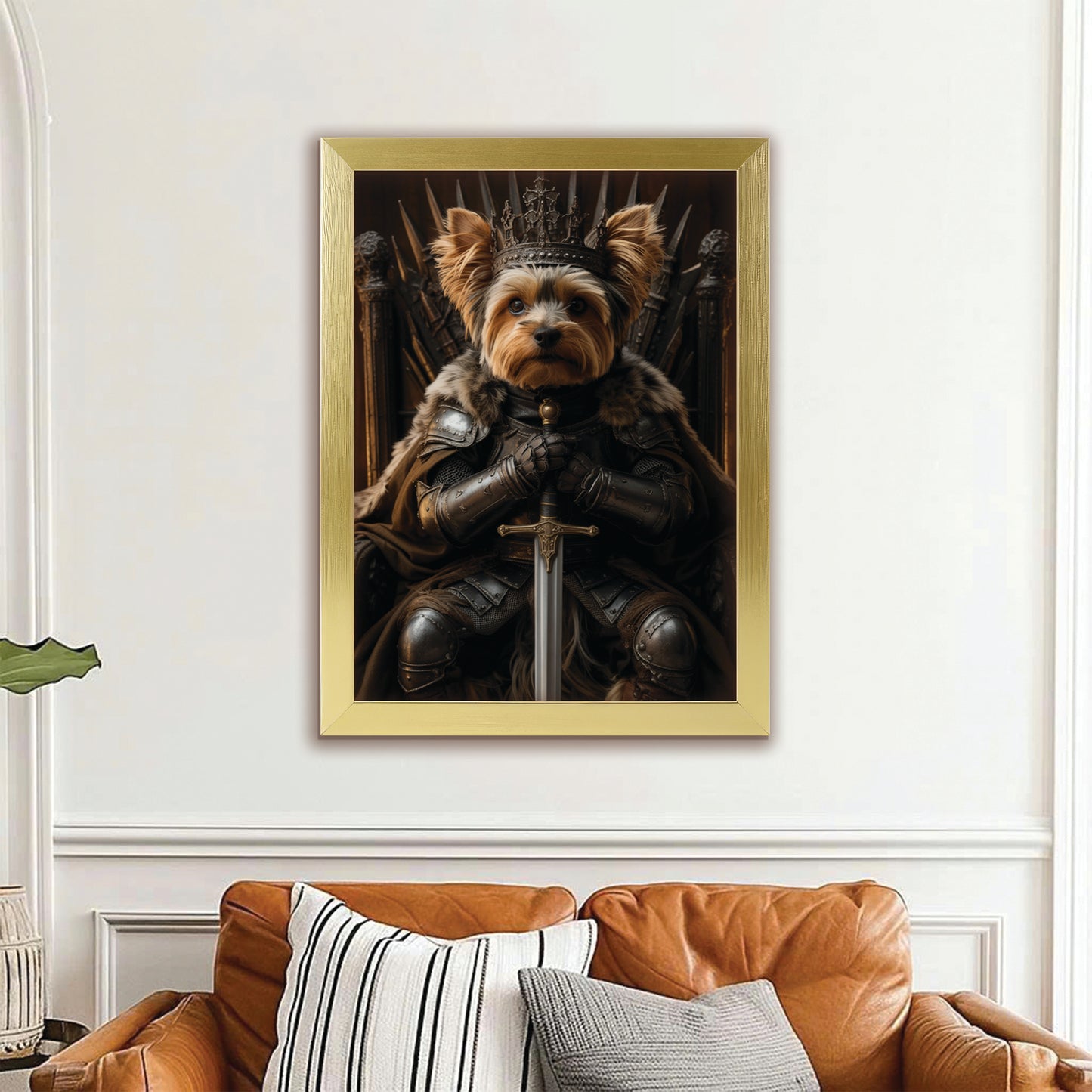 Custom Photo Royal Pet Portrait