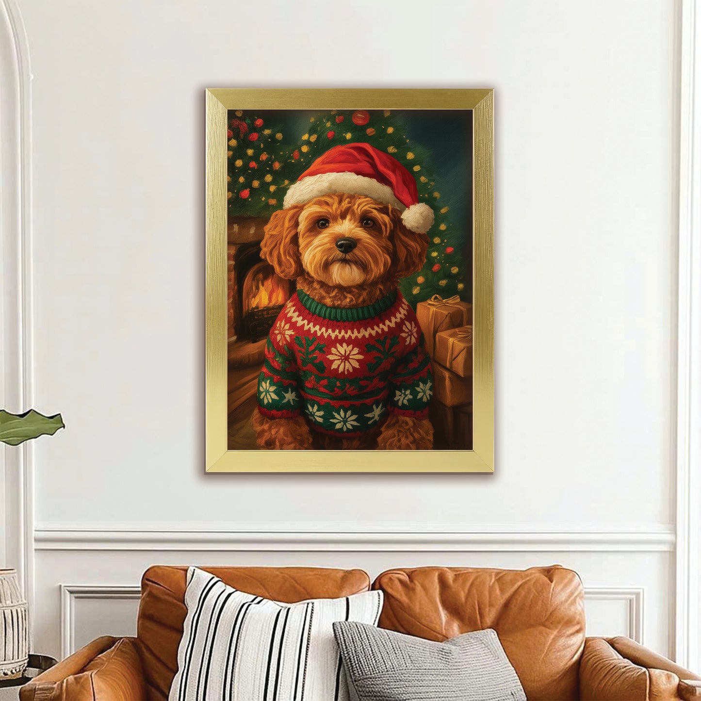 Custom Photo Dog Christmas Oufit
