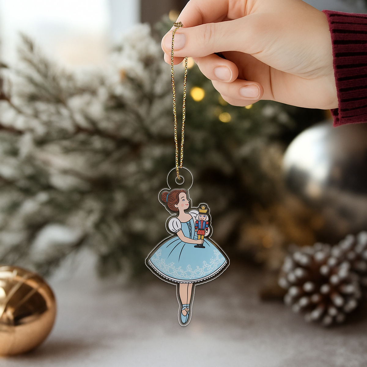 Custom Name Ballet Dancer Nutcracker